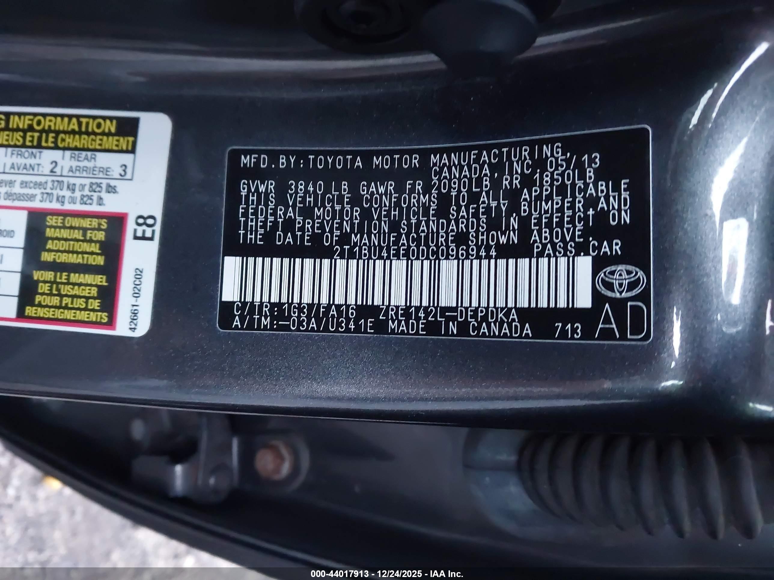 TOYOTA COROLLA image 9