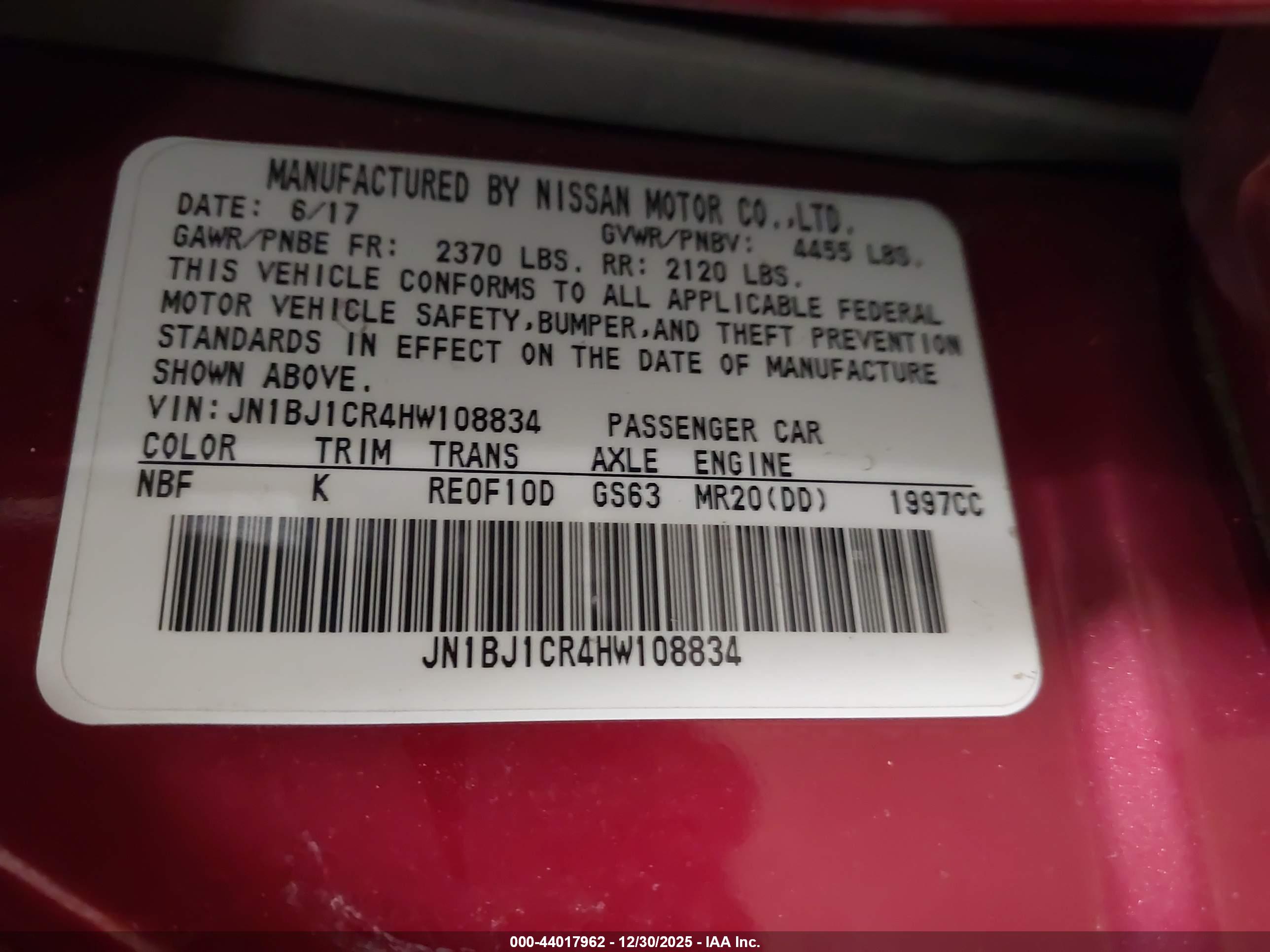NISSAN ROGUE image 9