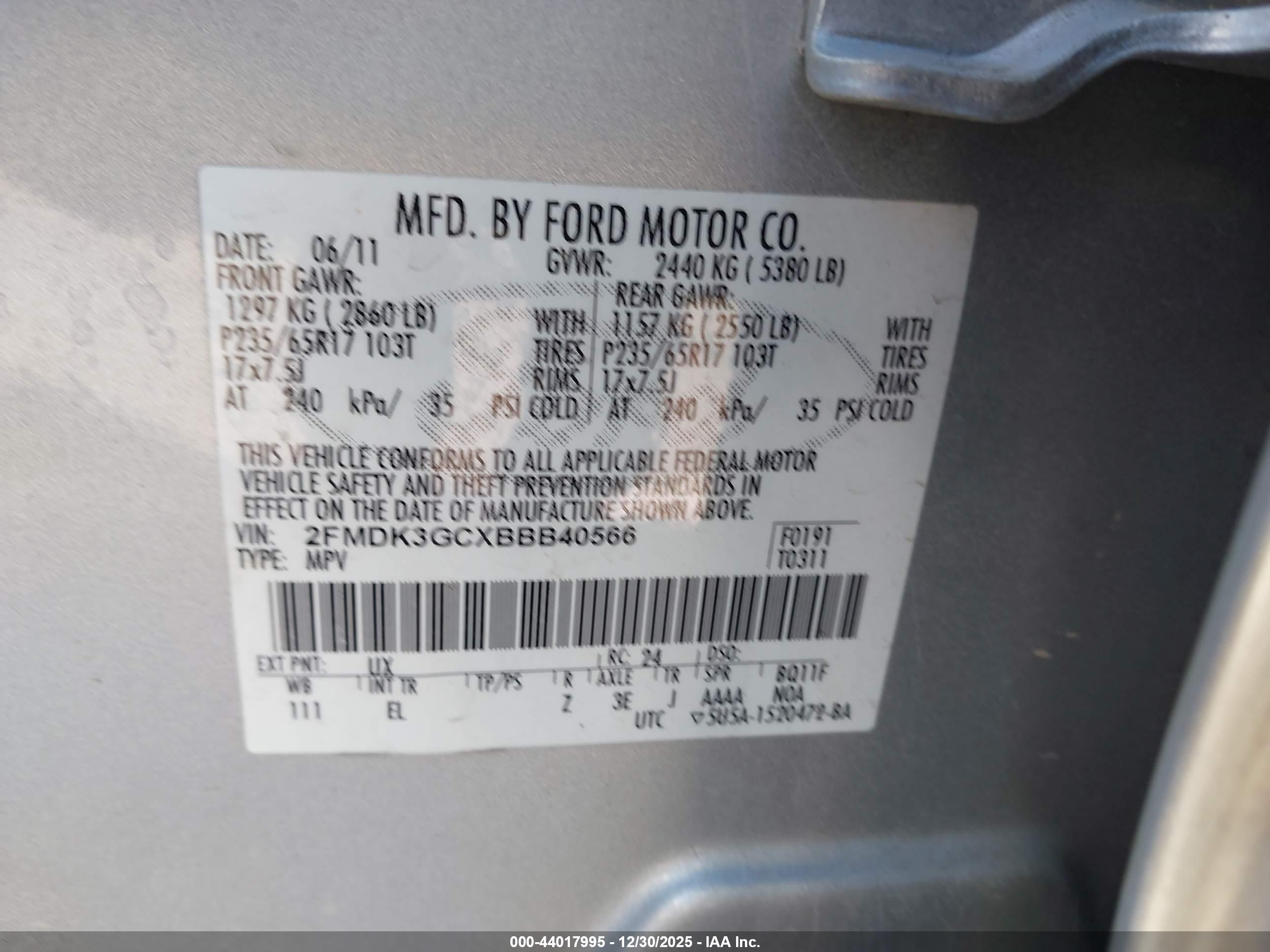 FORD EDGE image 9