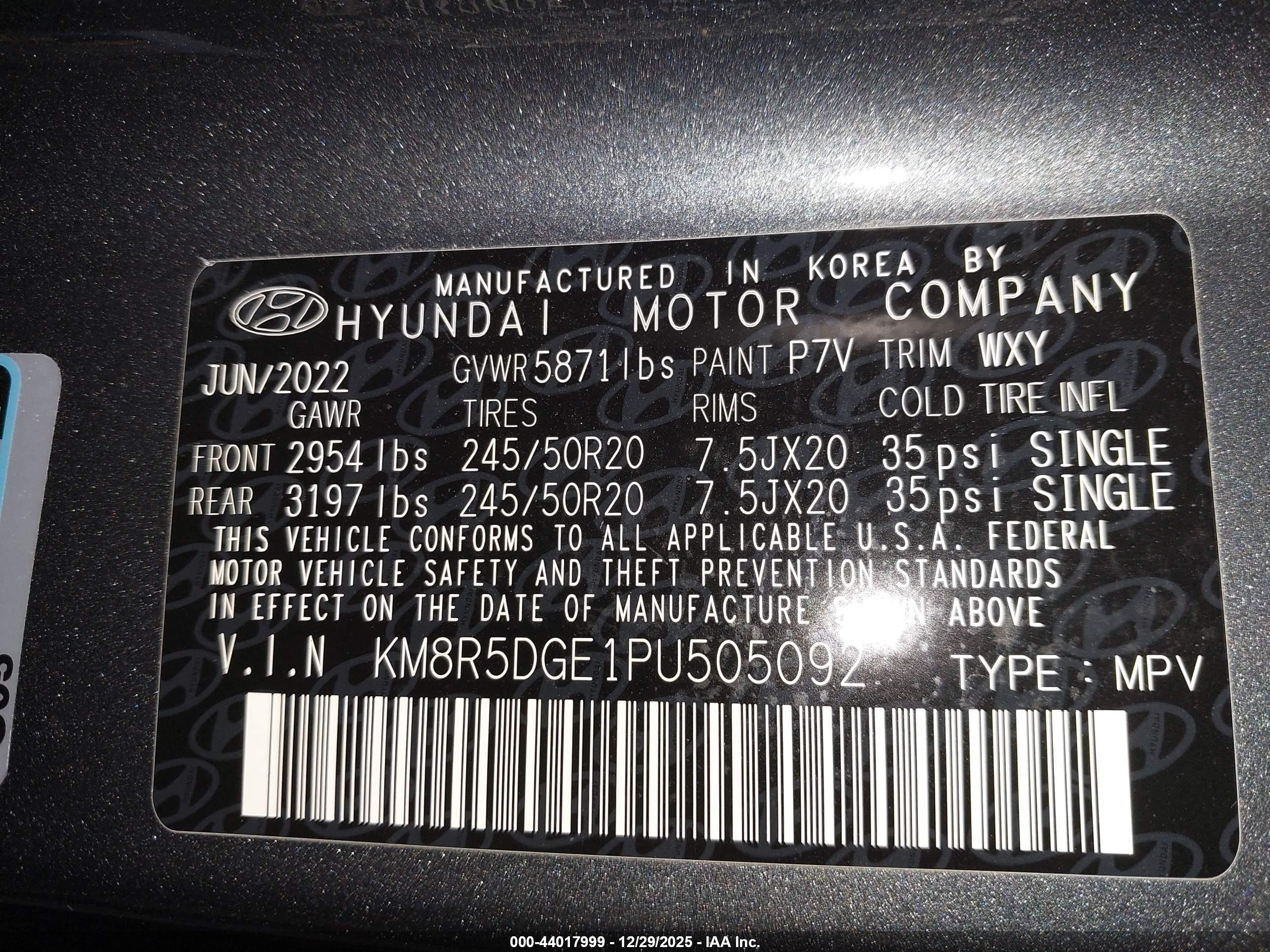 HYUNDAI PALISADE image 9
