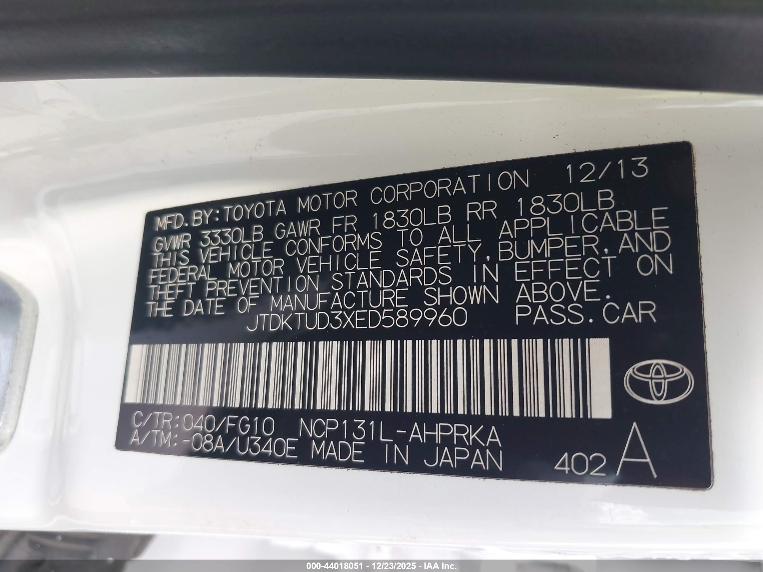 TOYOTA YARIS image 9
