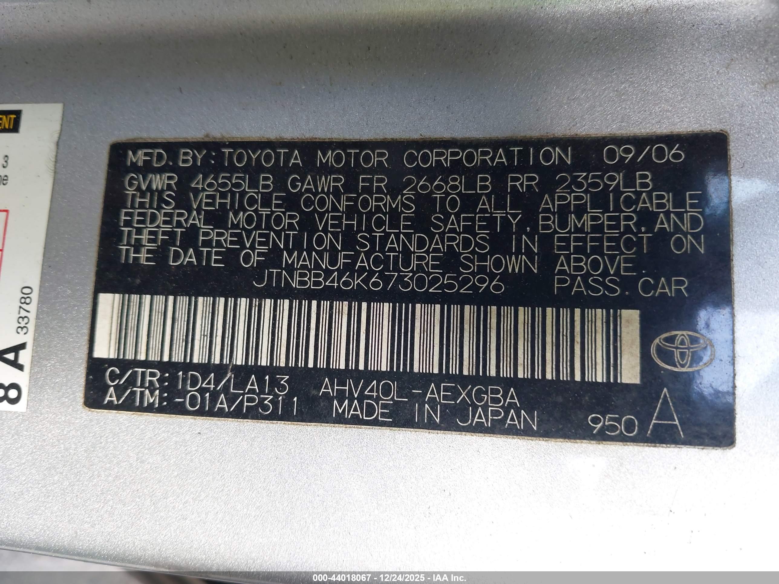 TOYOTA CAMRY image 9