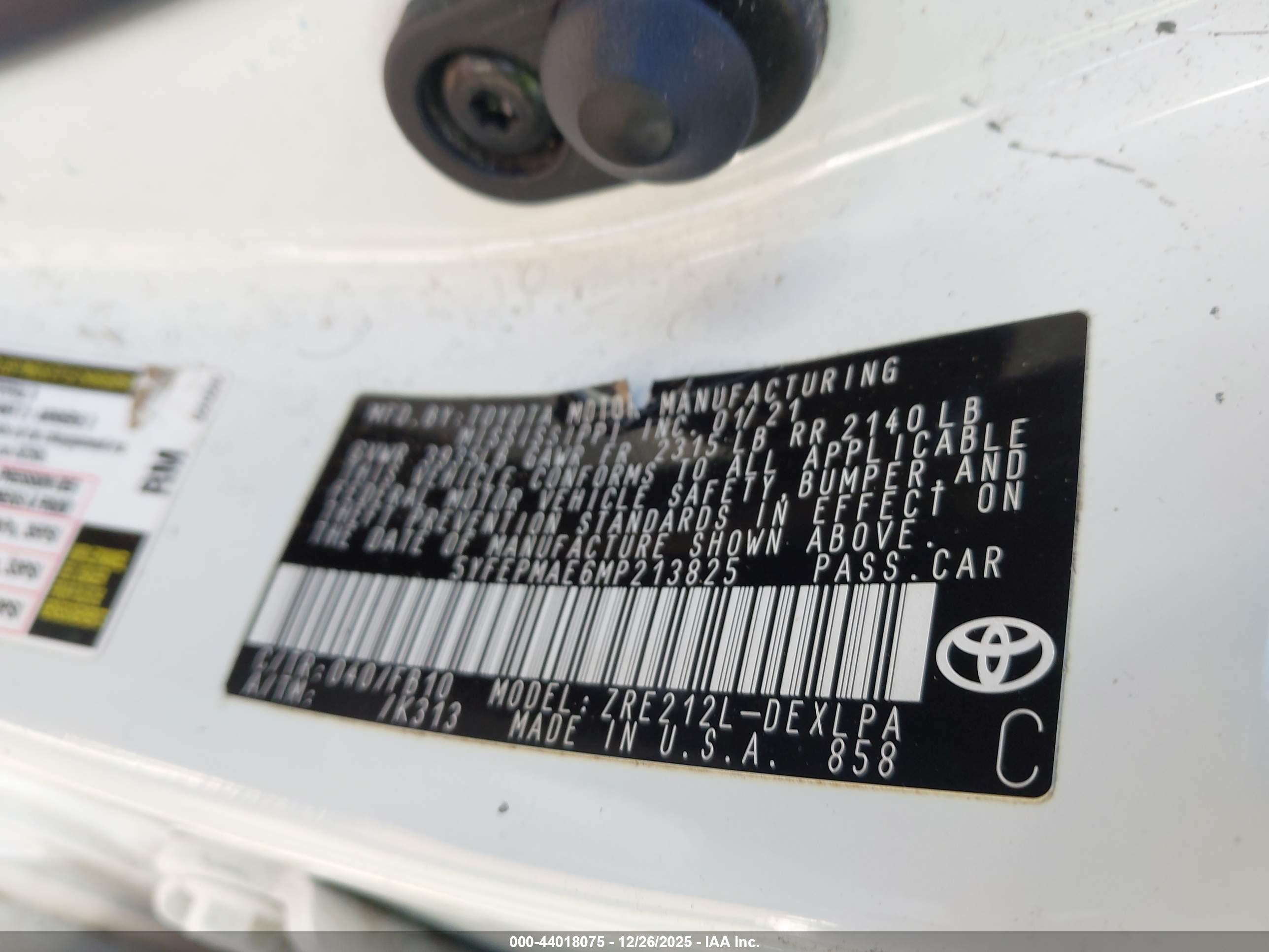 TOYOTA COROLLA image 9