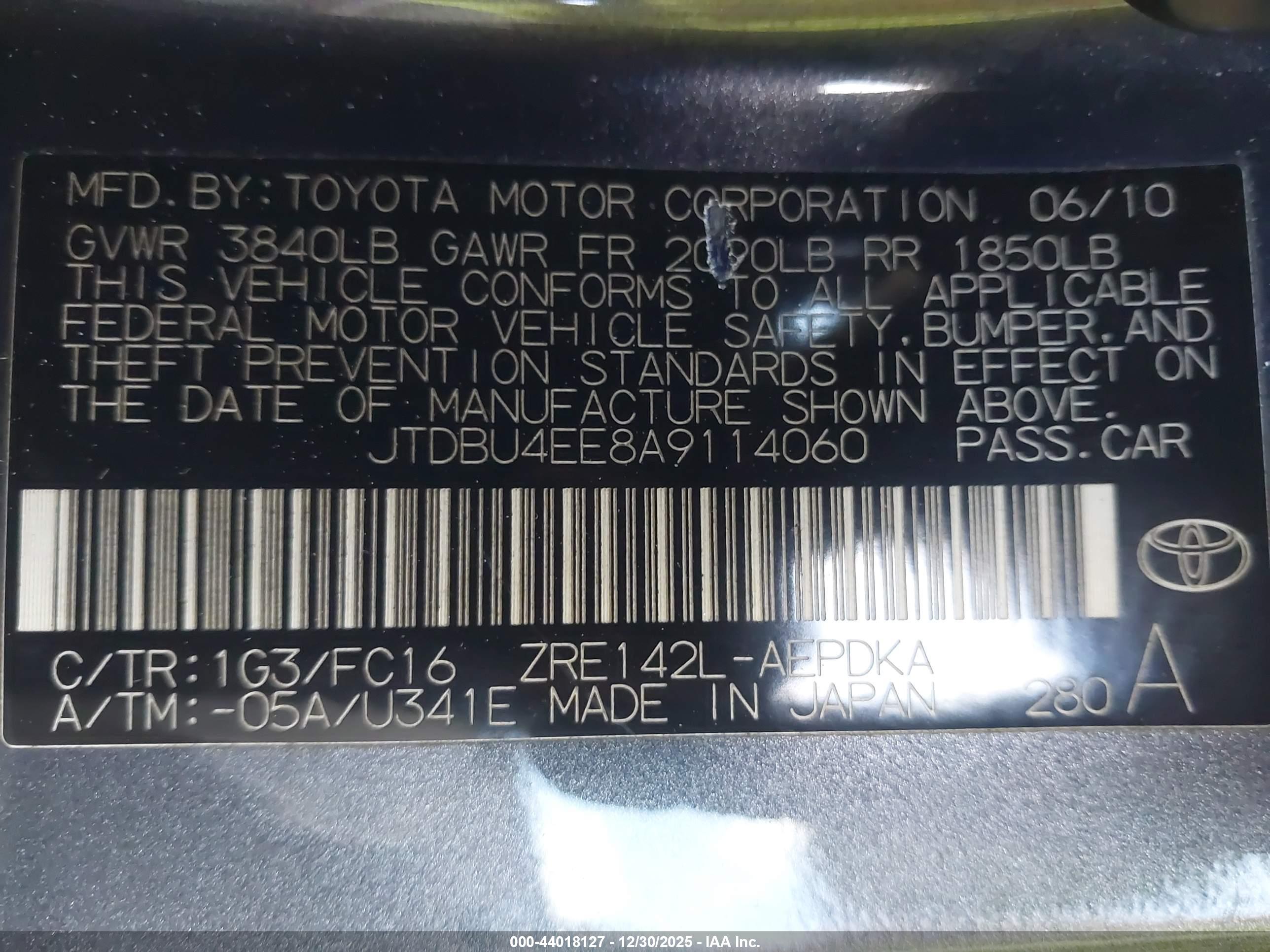 TOYOTA COROLLA image 9