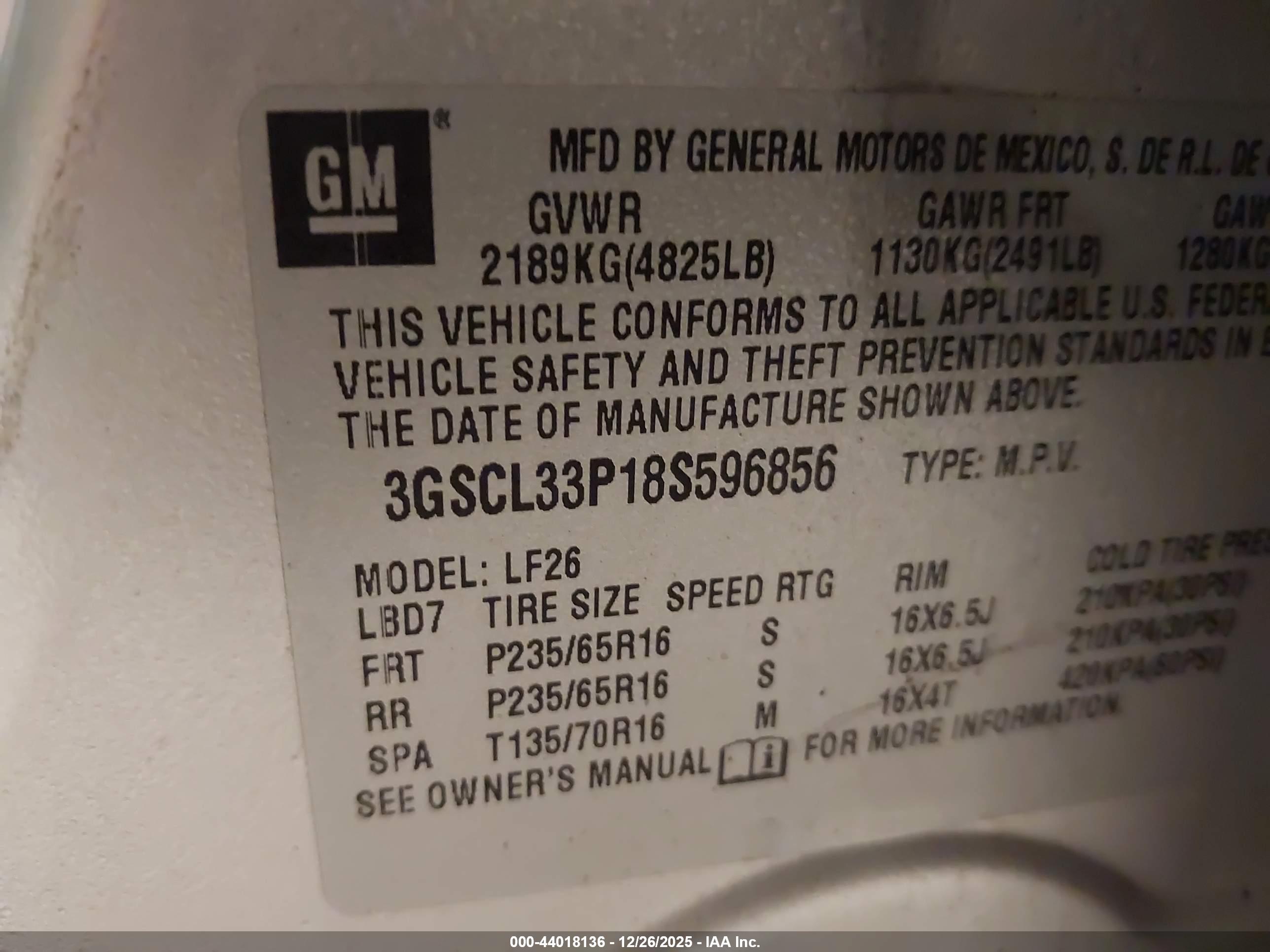 SATURN VUE image 9