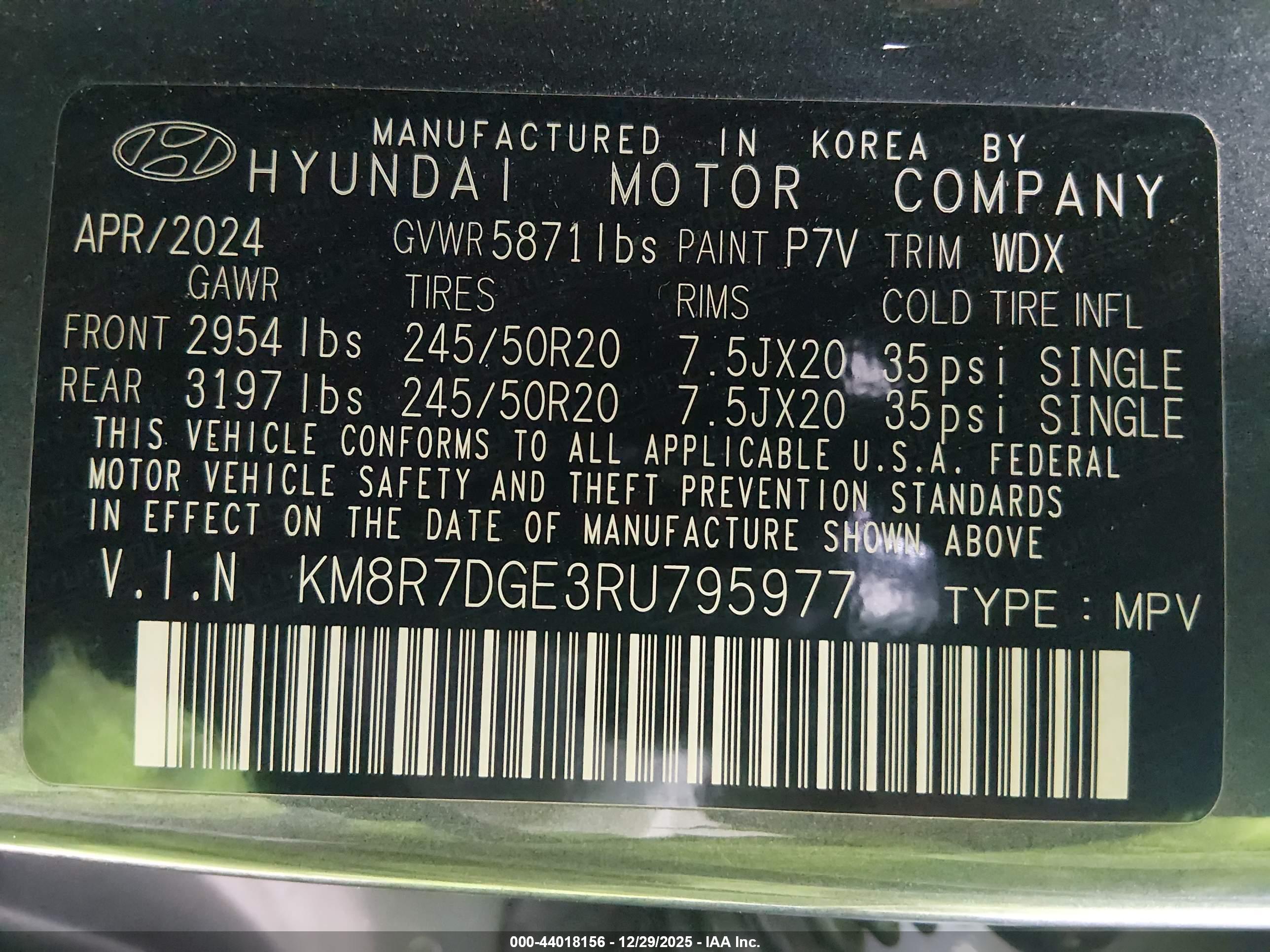 HYUNDAI PALISADE image 9