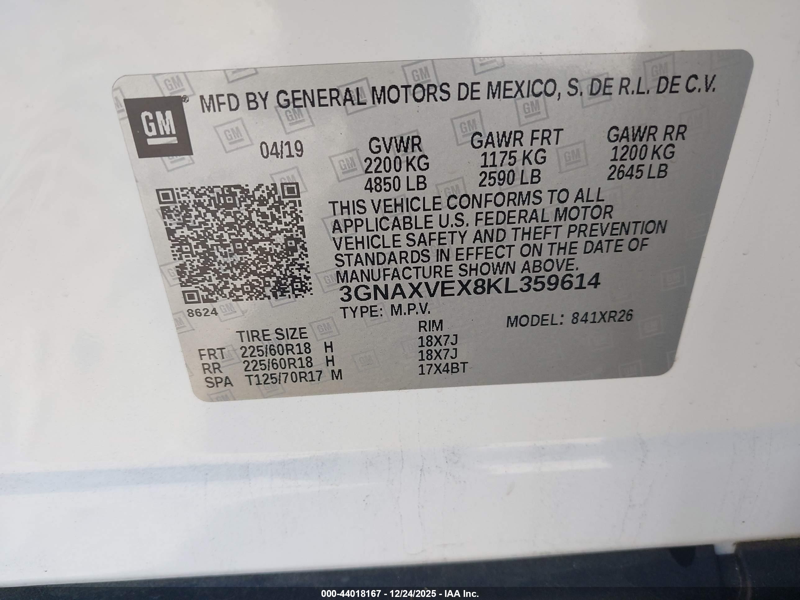 CHEVROLET EQUINOX image 9