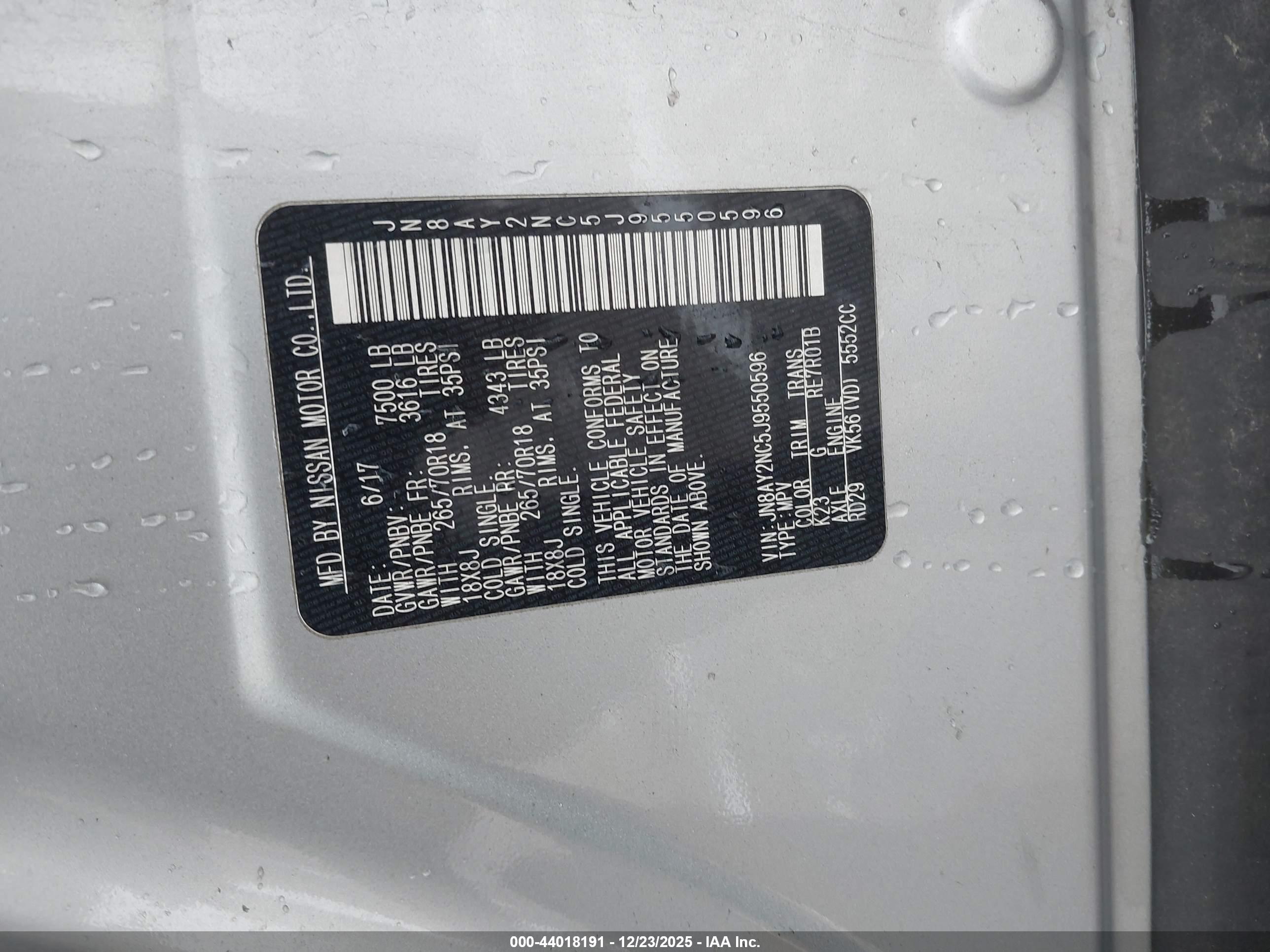 NISSAN ARMADA image 9