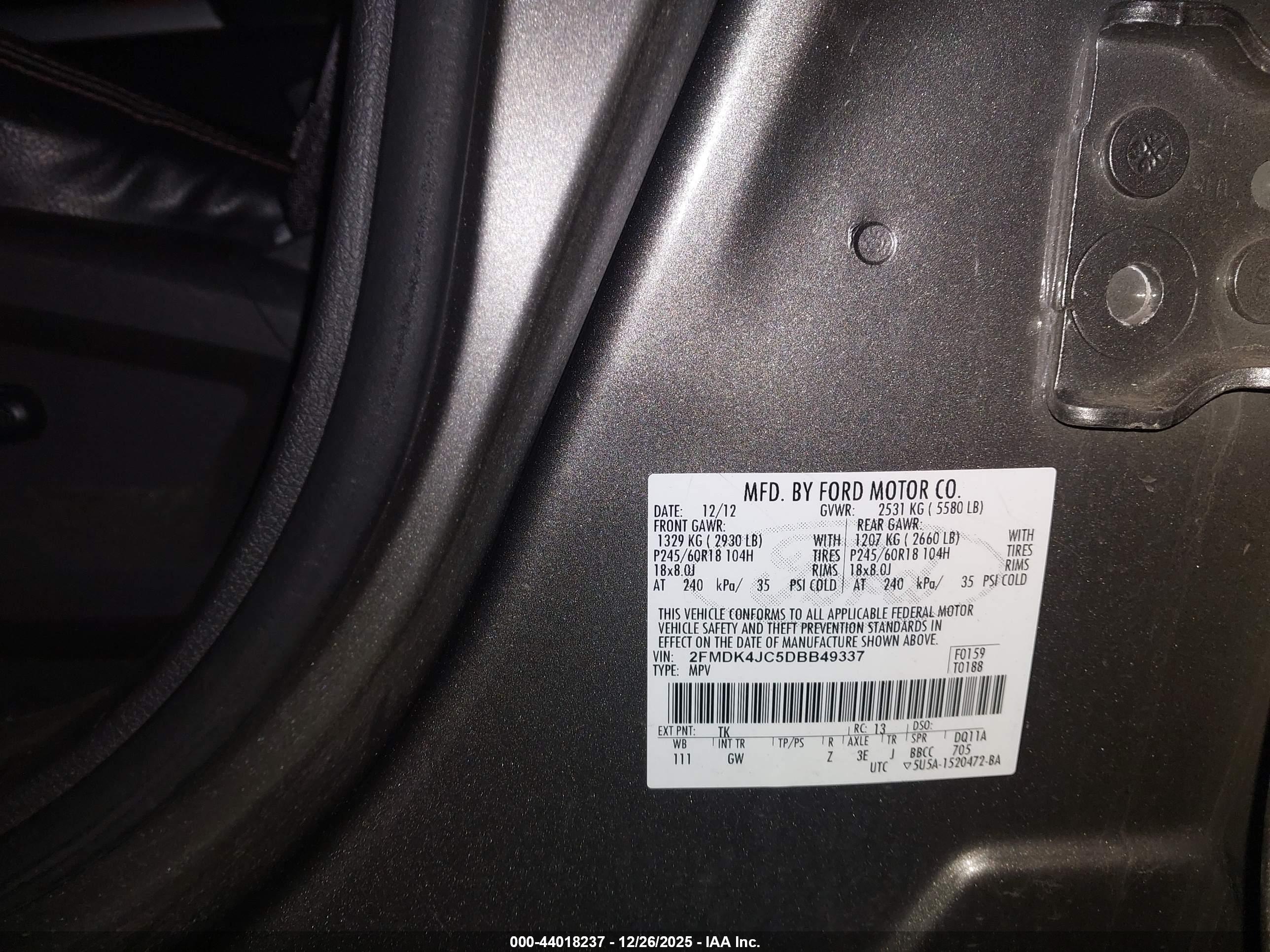 FORD EDGE image 9