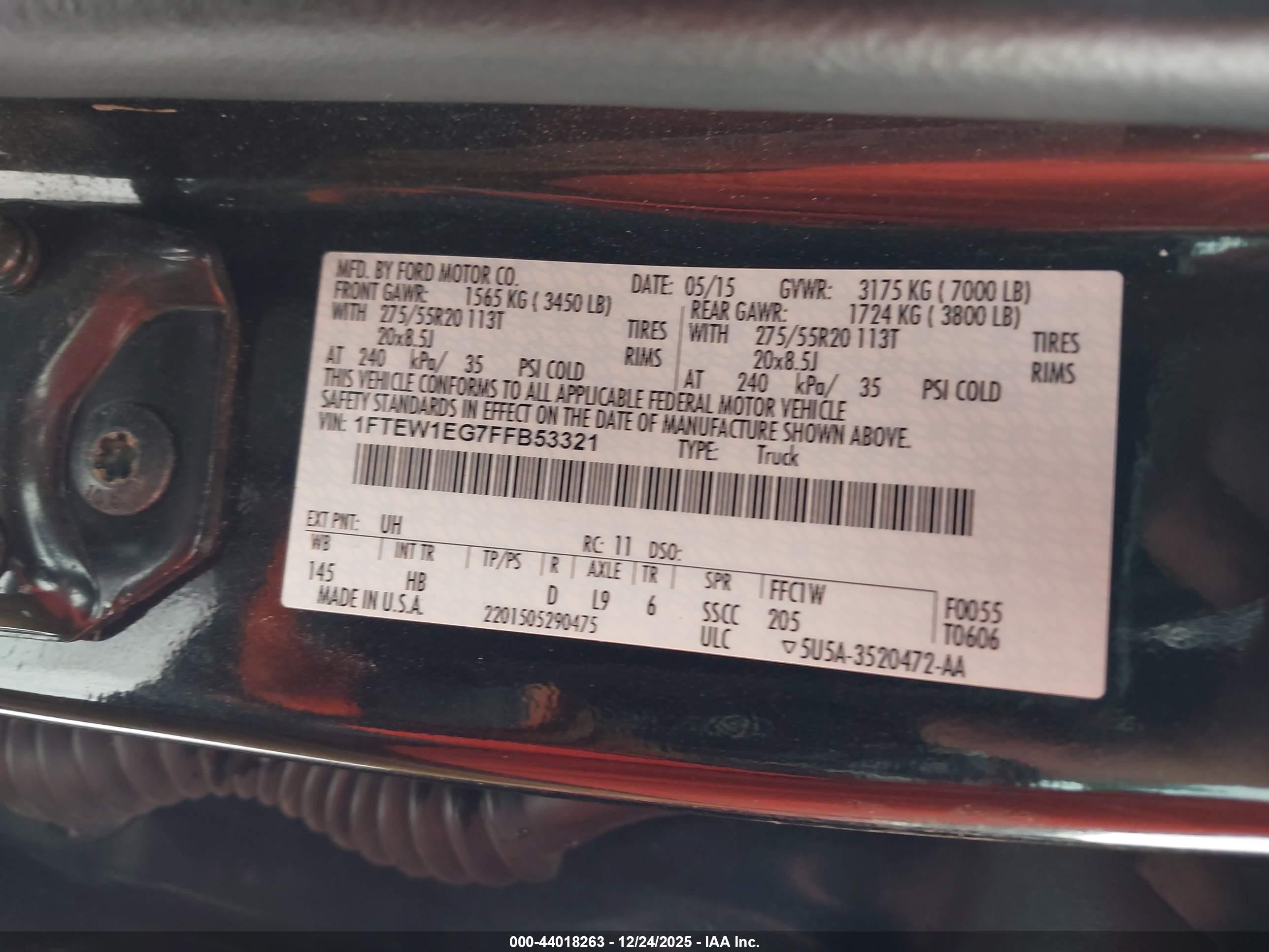 FORD F-150 image 9