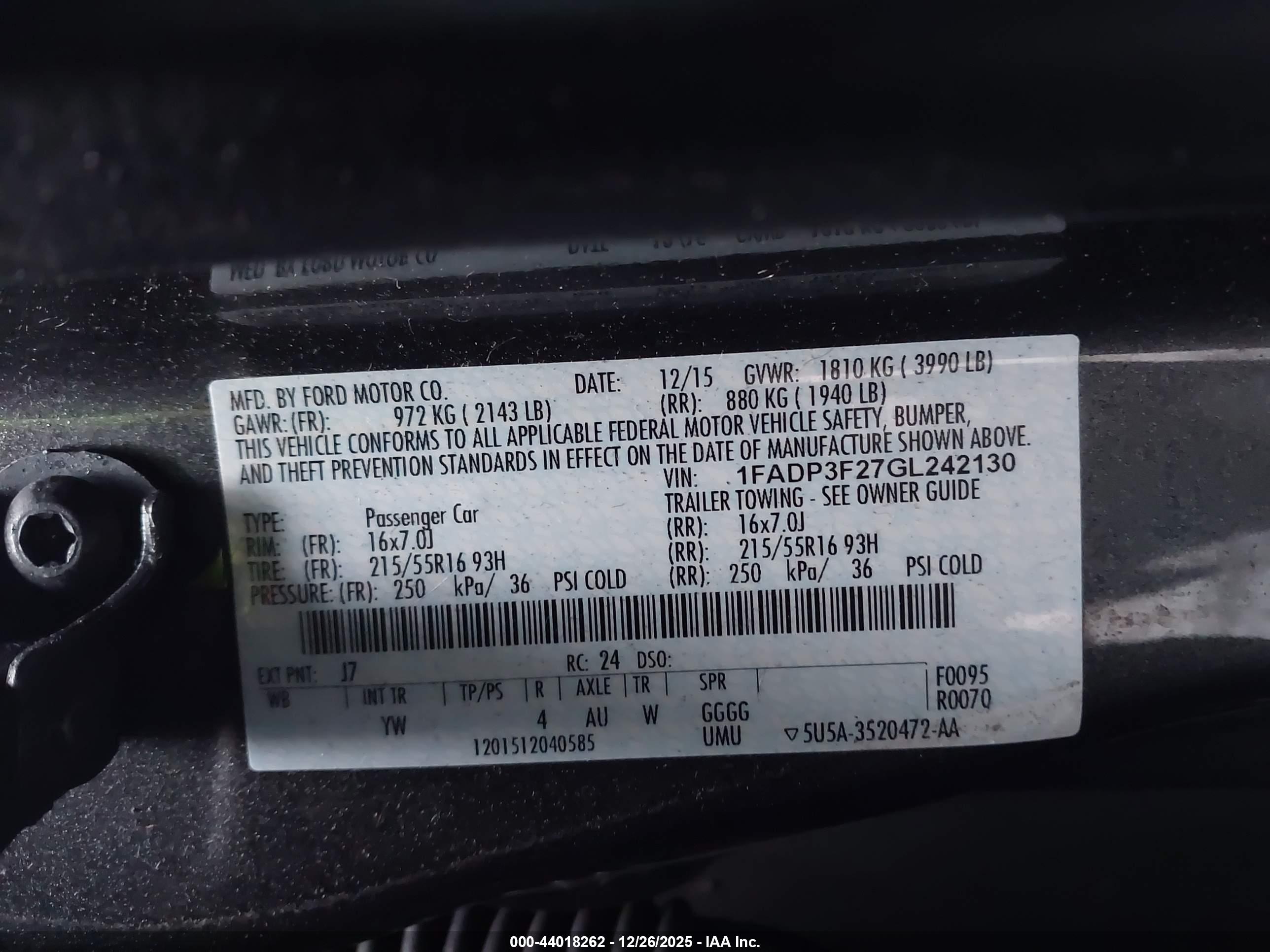 FORD FOCUS image 9