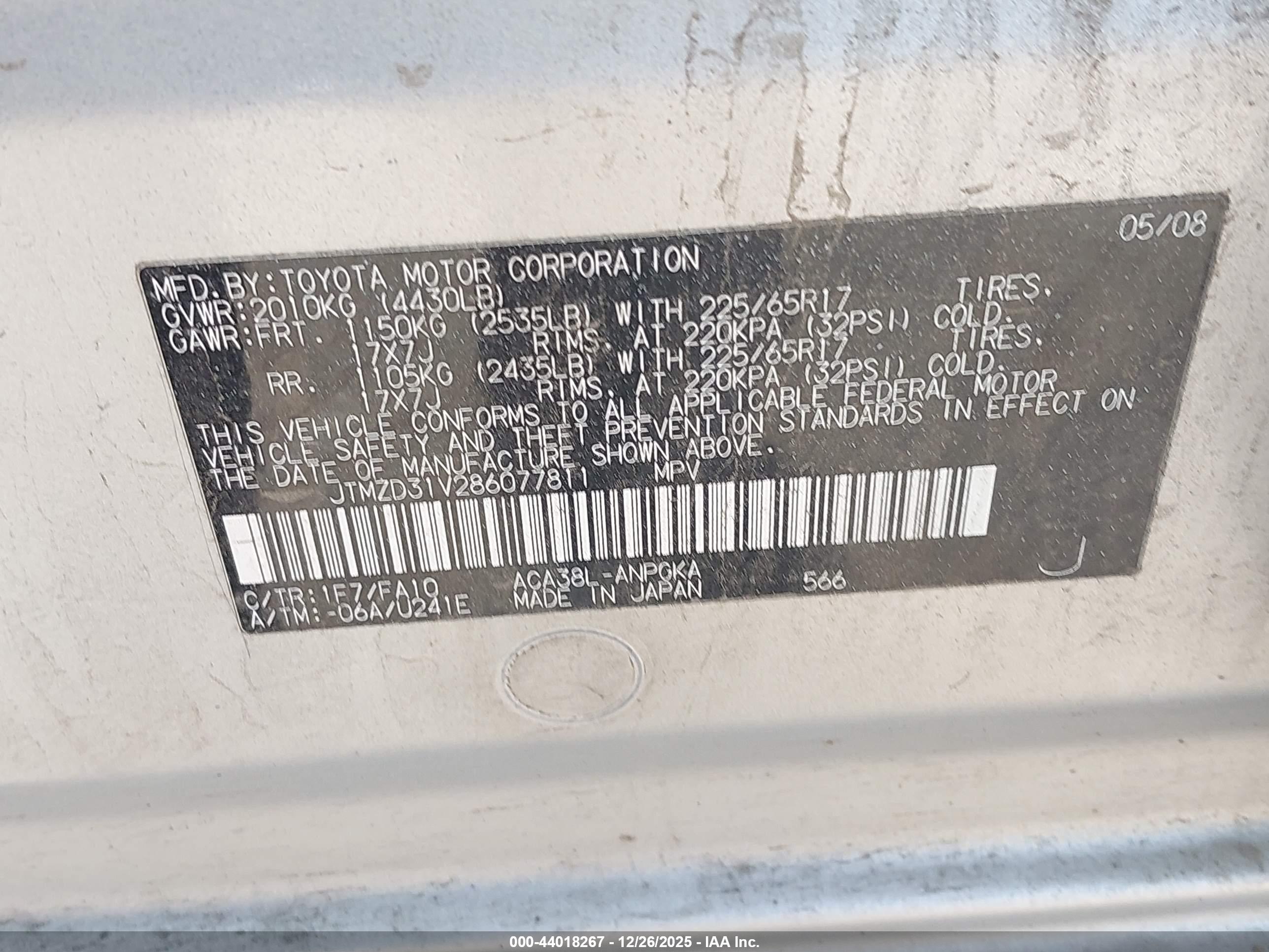 TOYOTA RAV4 image 9