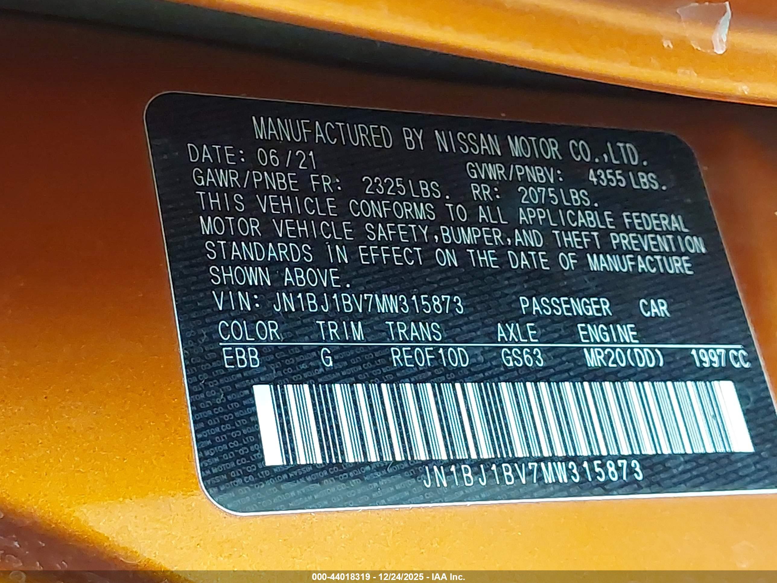 NISSAN ROGUE image 9