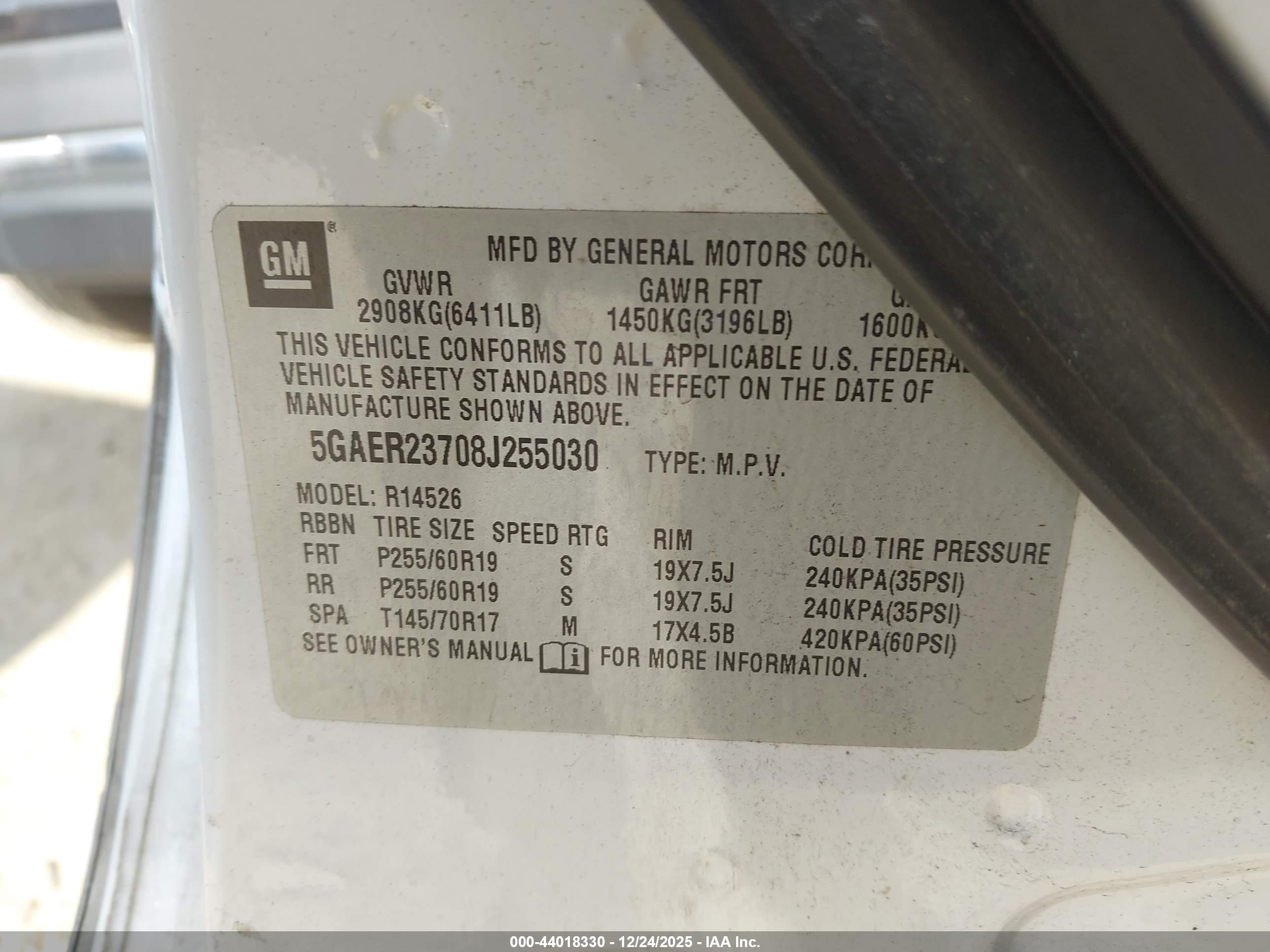 BUICK ENCLAVE image 9