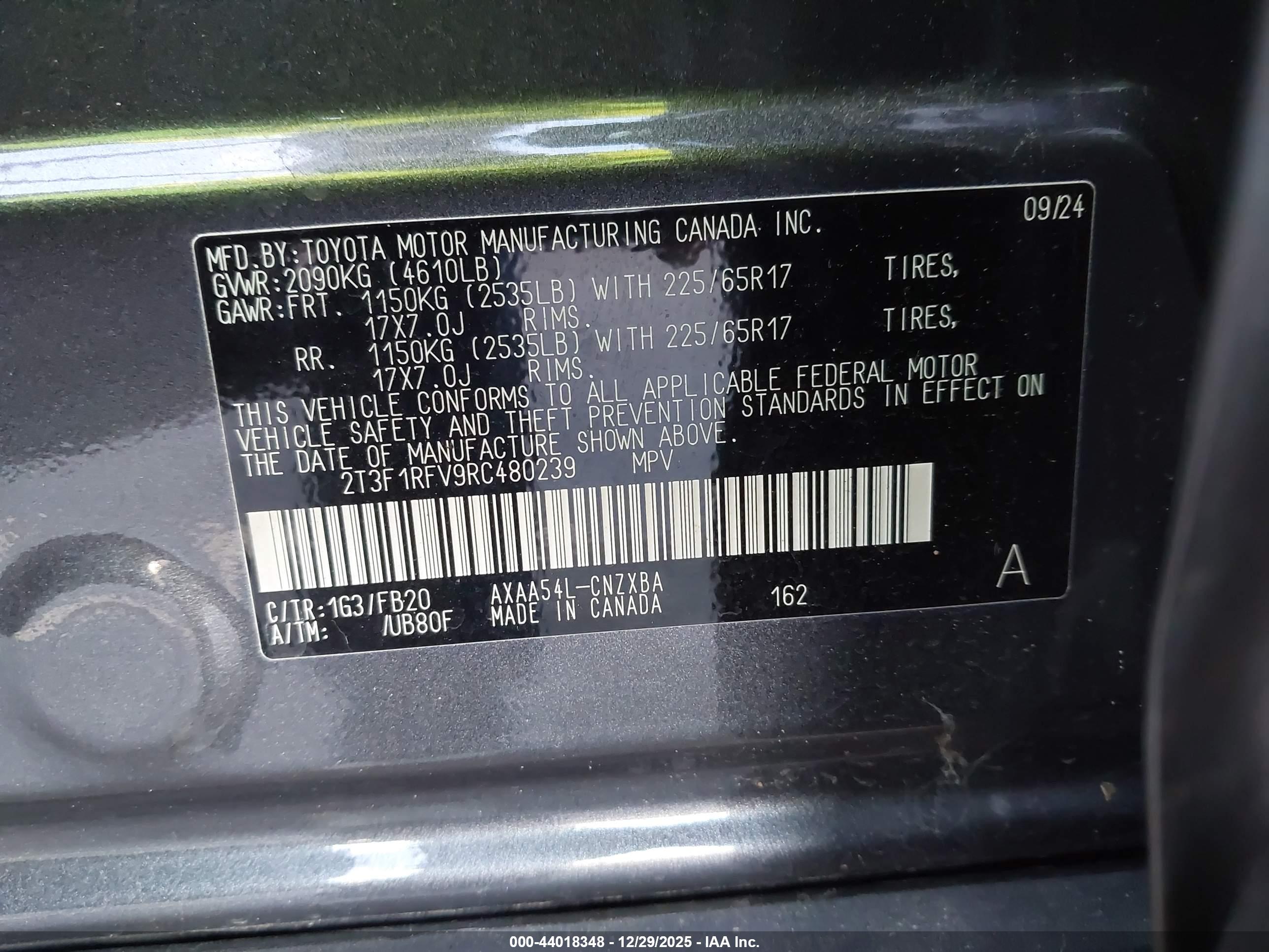 TOYOTA RAV4 image 9