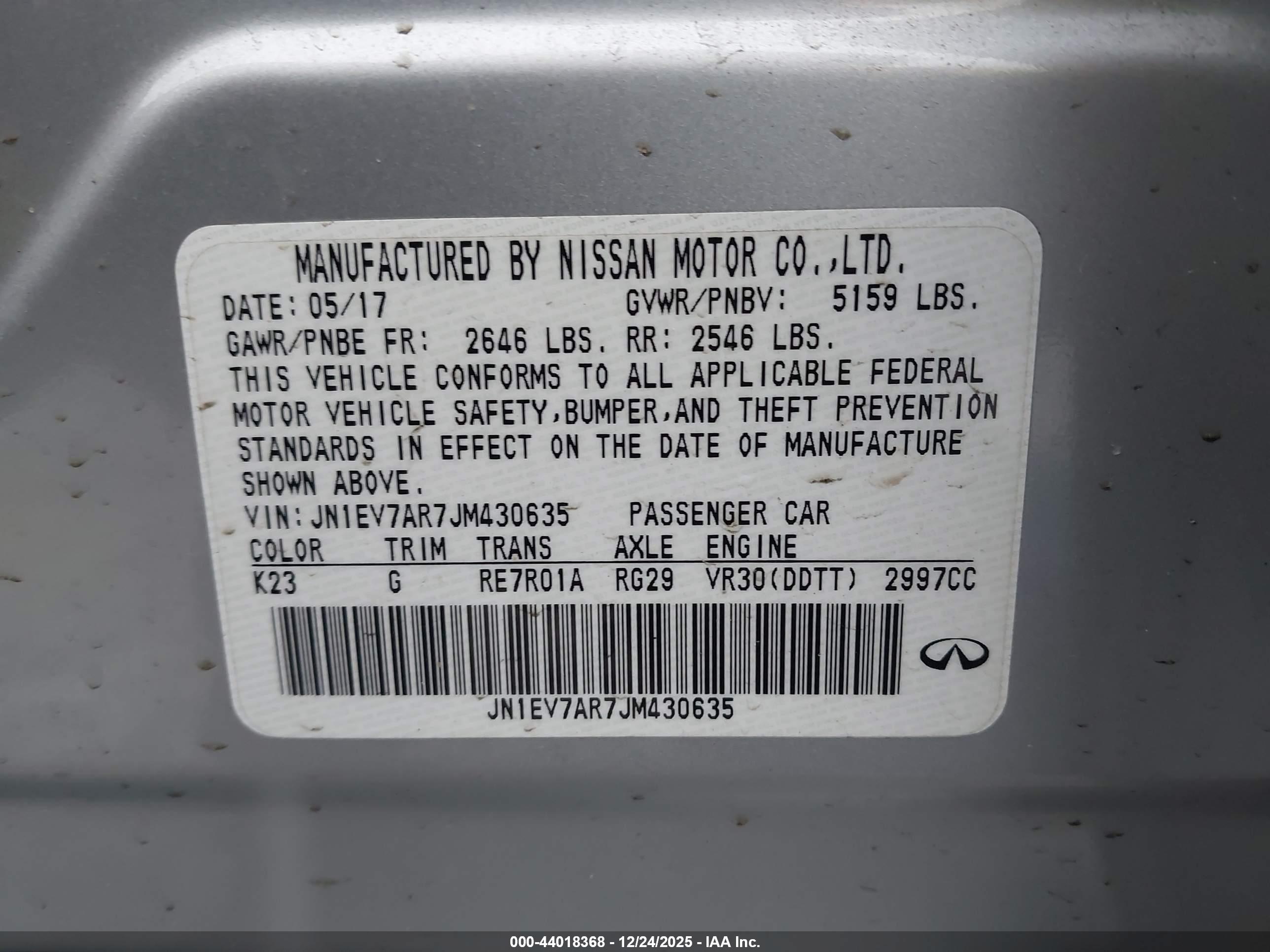 INFINITI Q50 image 9