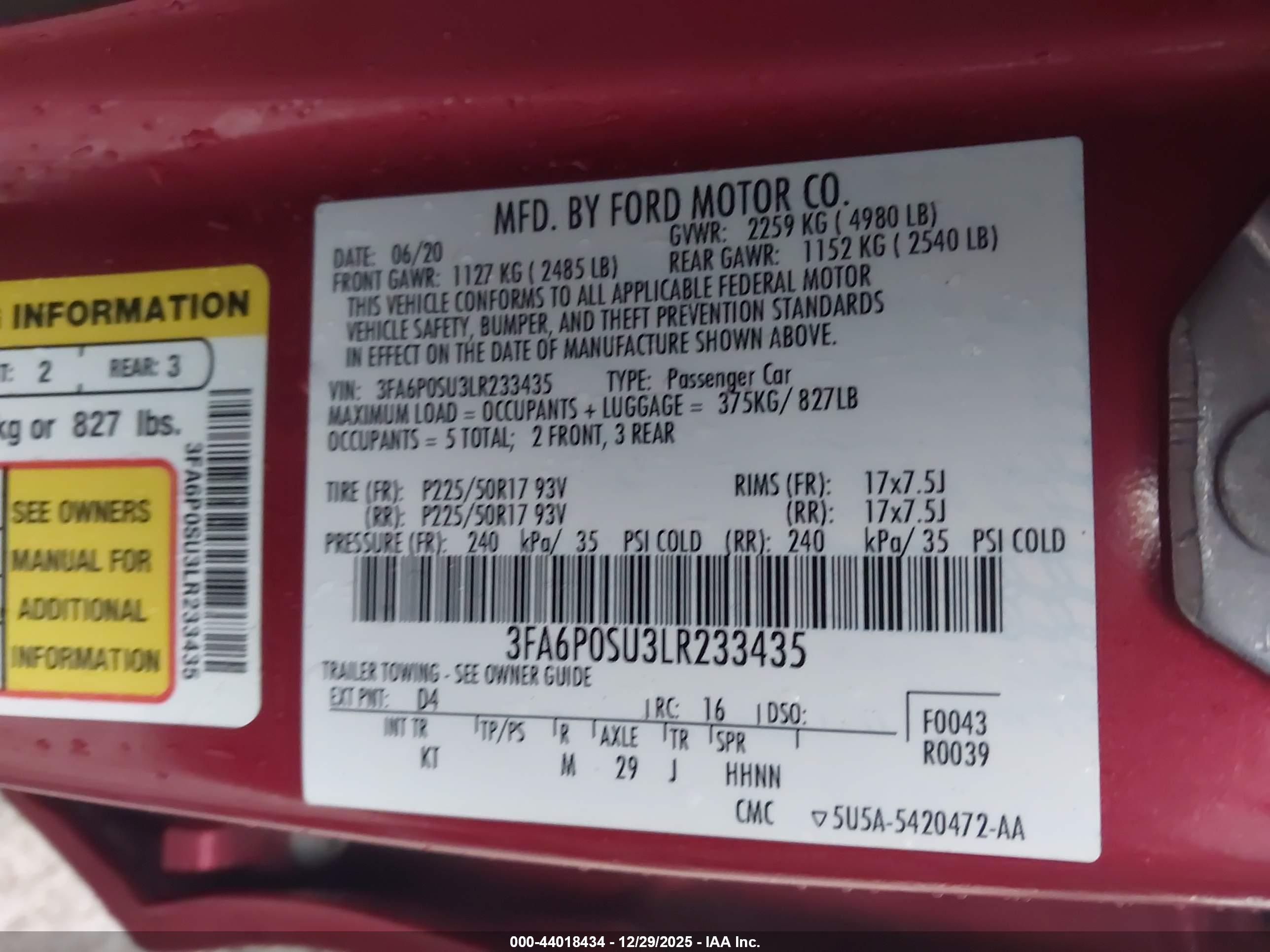 FORD FUSION image 9