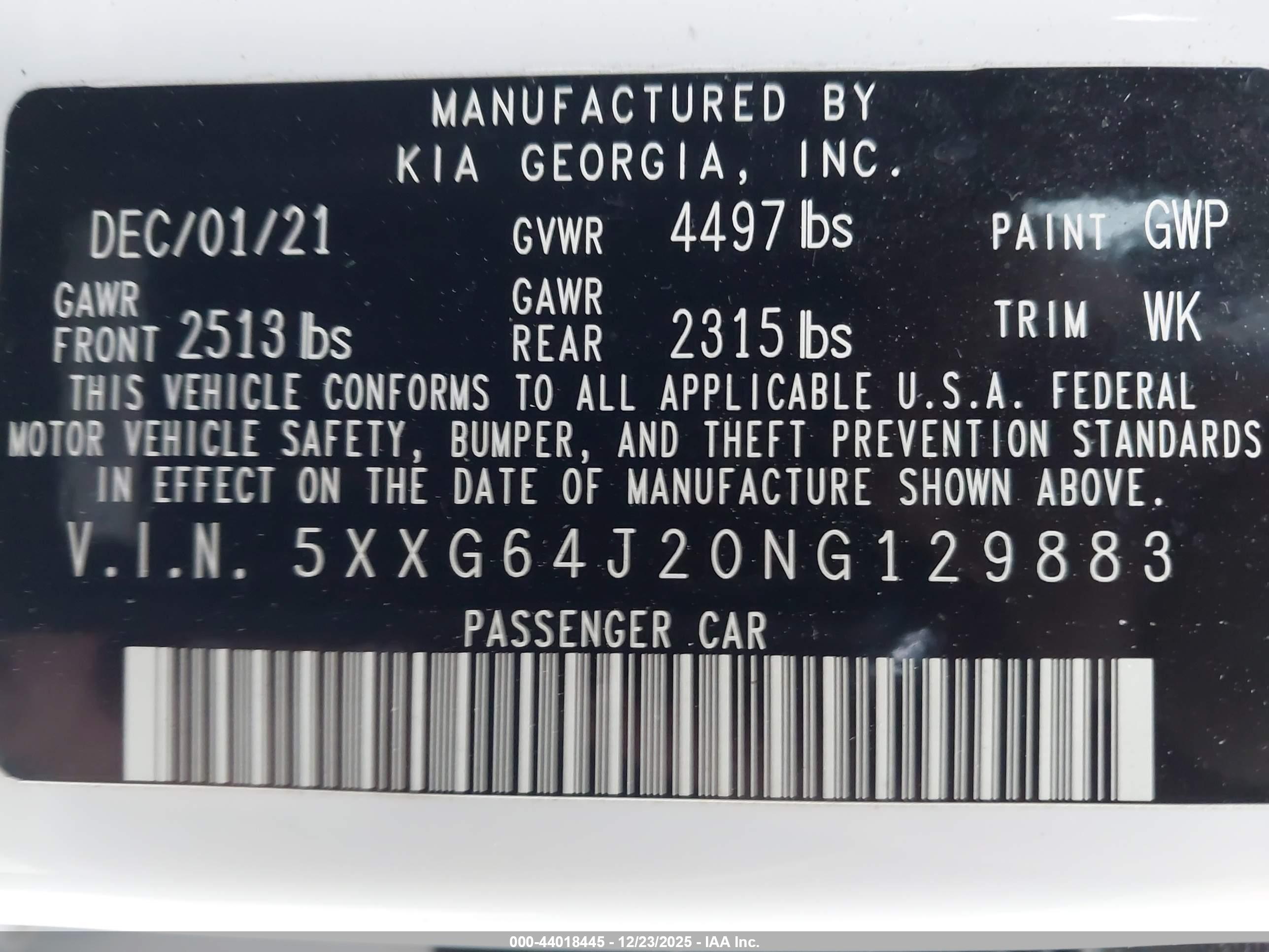 KIA K5 image 9