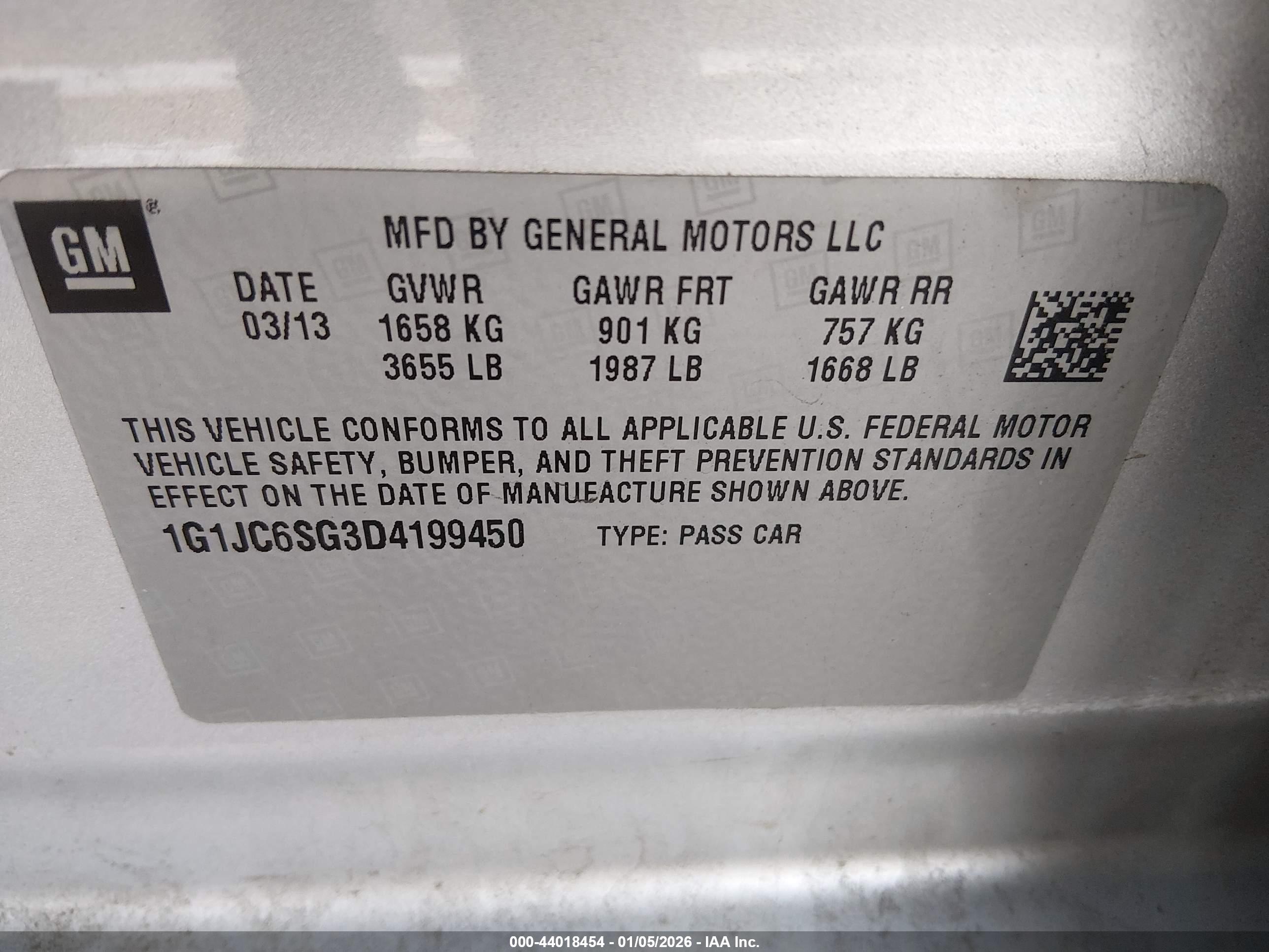 CHEVROLET SONIC image 9