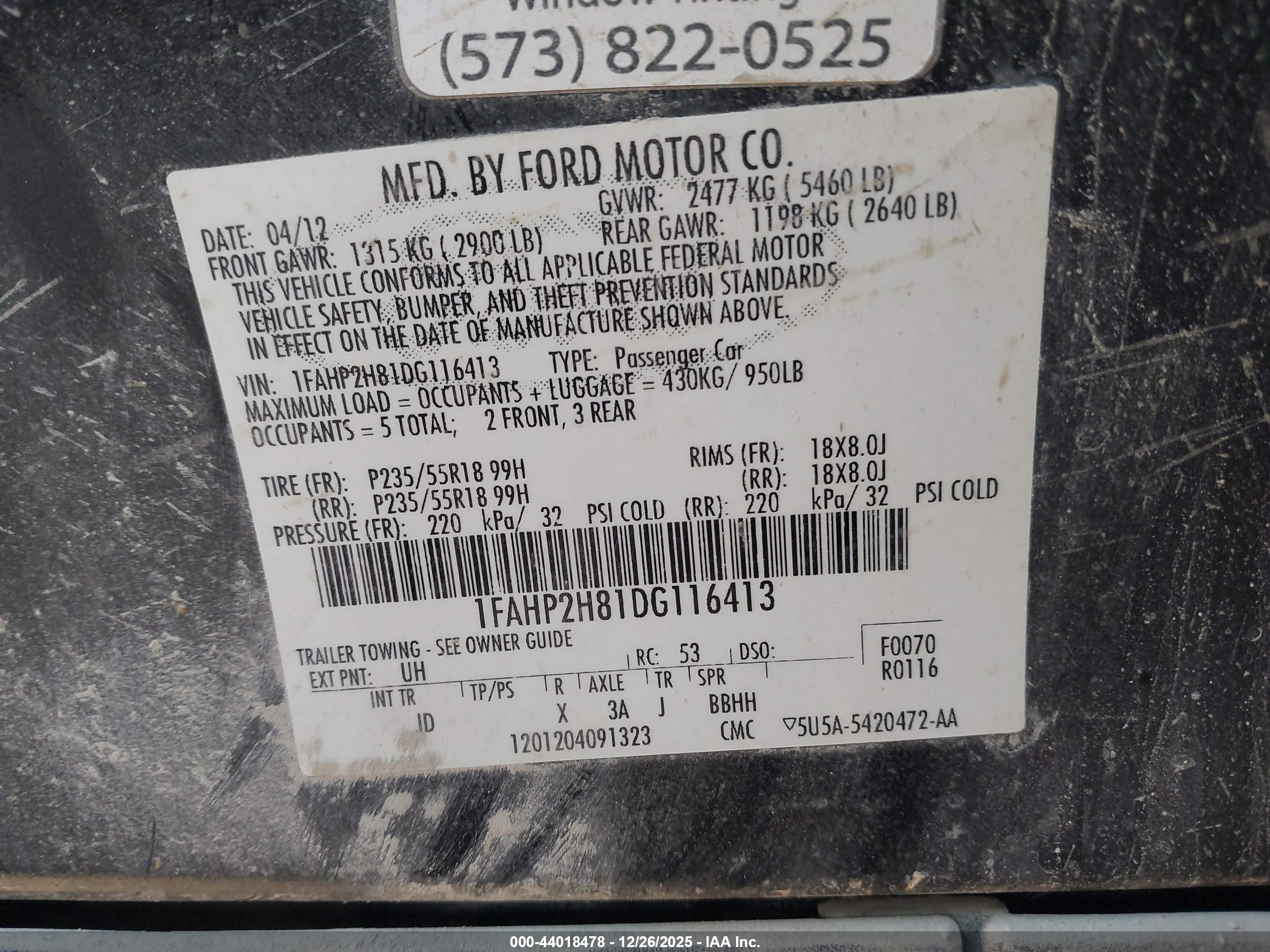 FORD TAURUS image 9