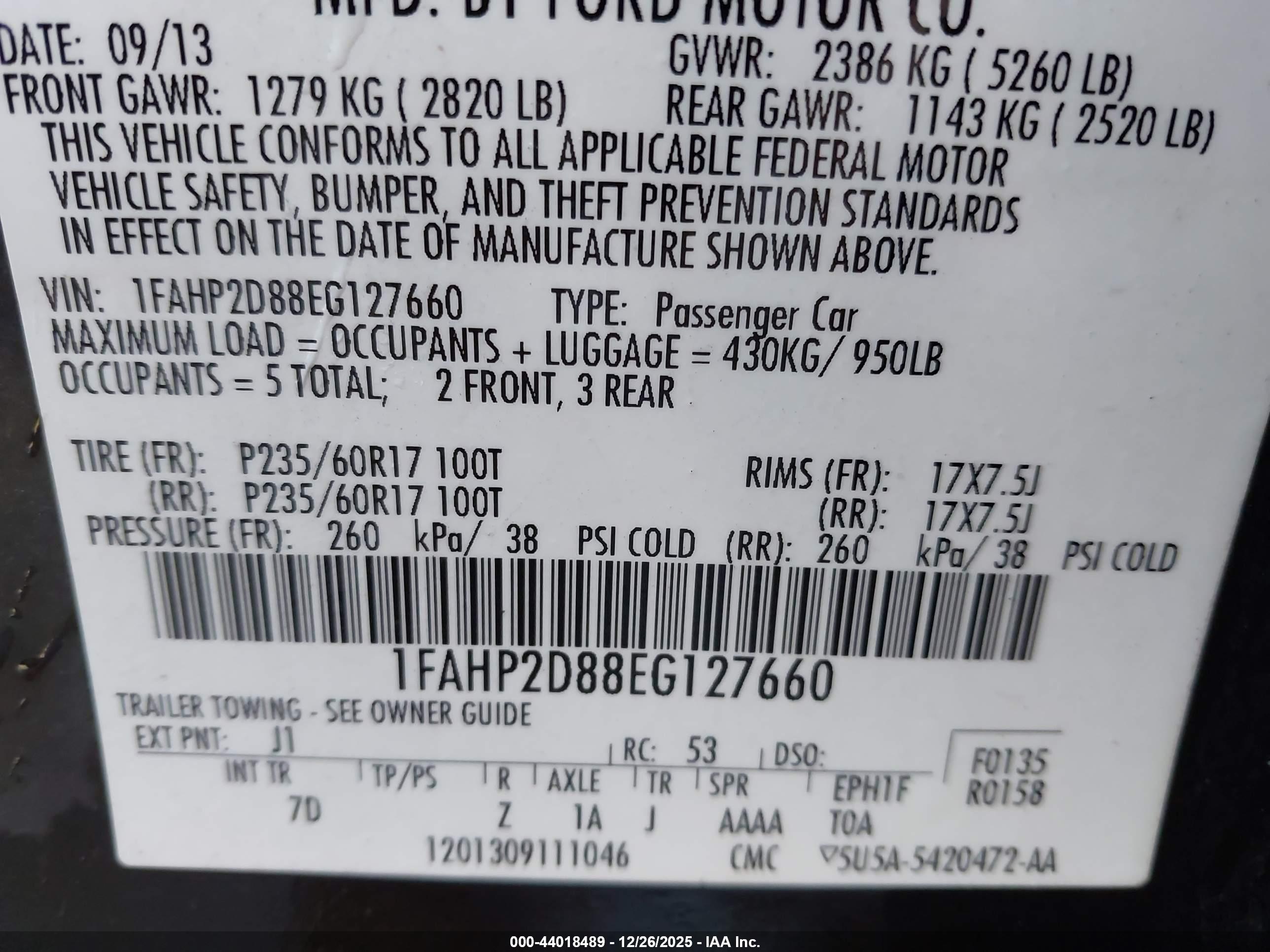 FORD TAURUS image 9