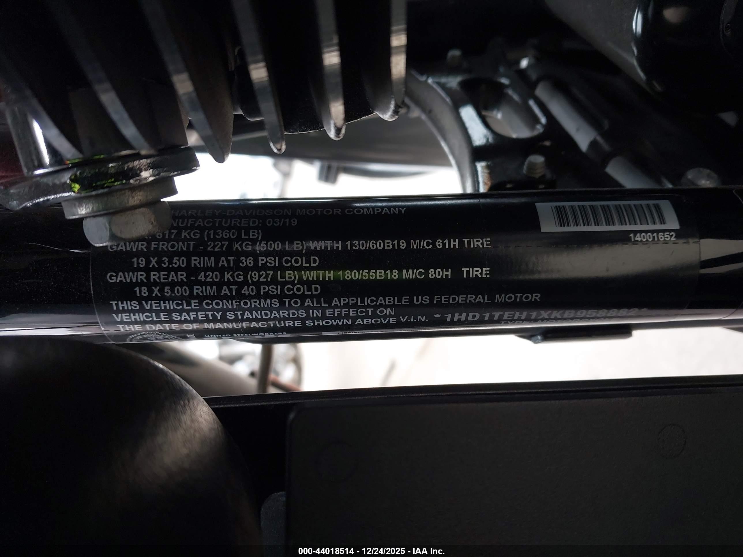 HARLEY-DAVIDSON FLHTKSE image 10