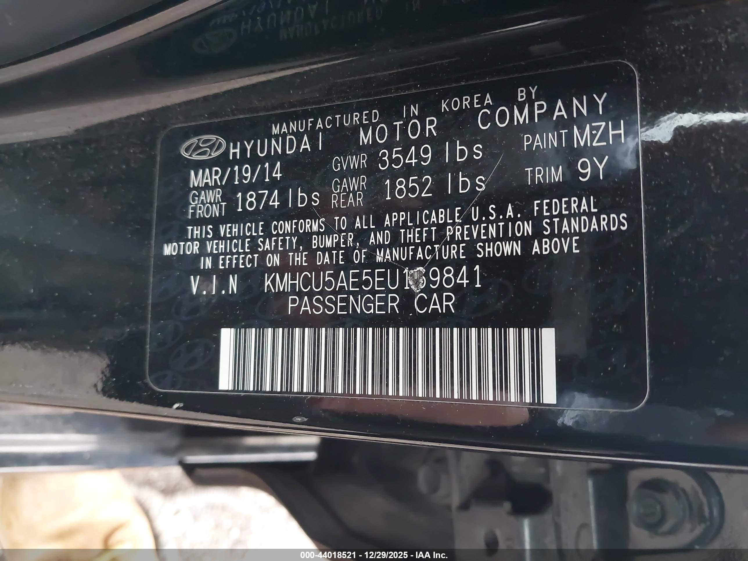 HYUNDAI ACCENT image 9