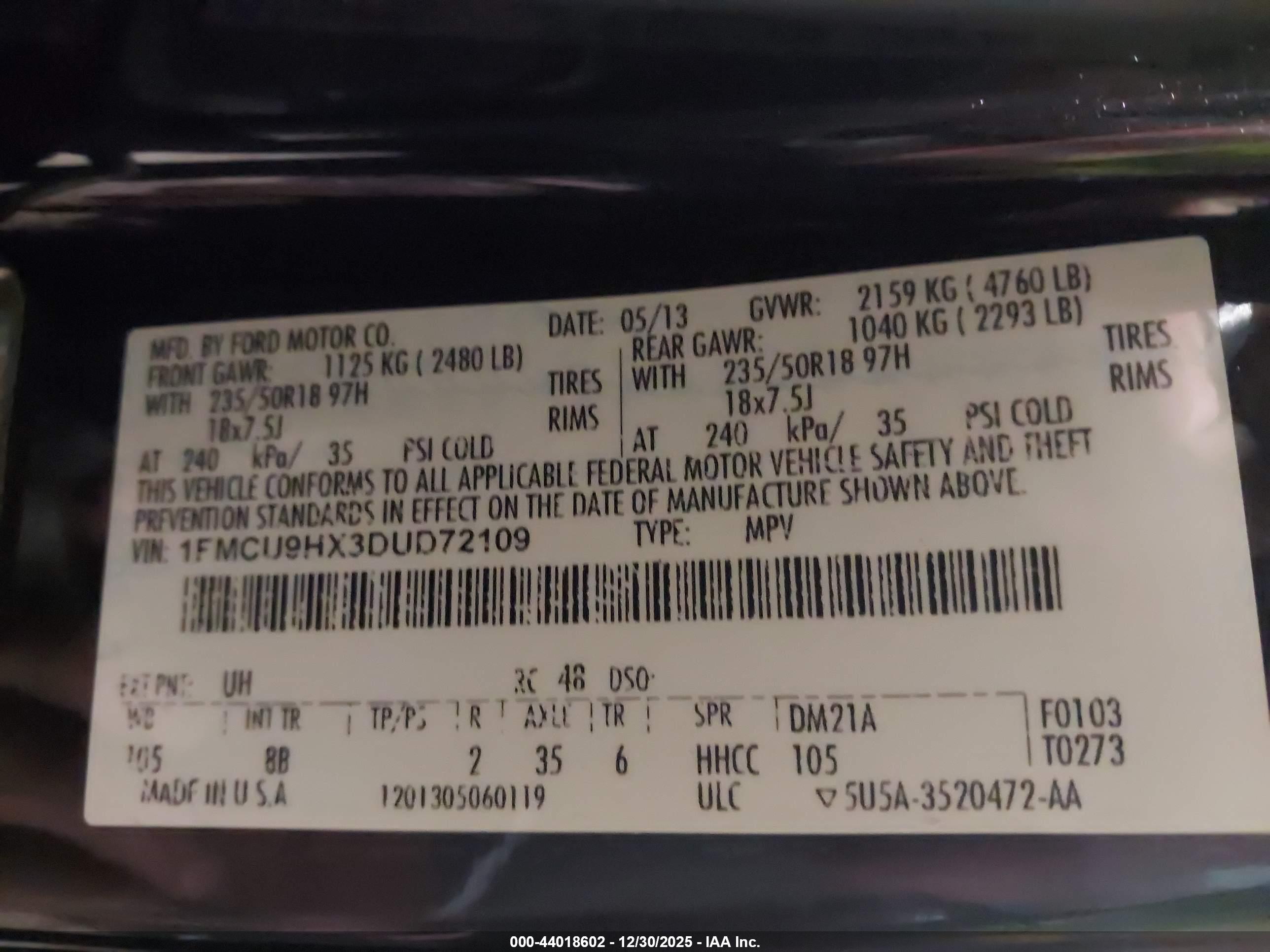 FORD ESCAPE image 9