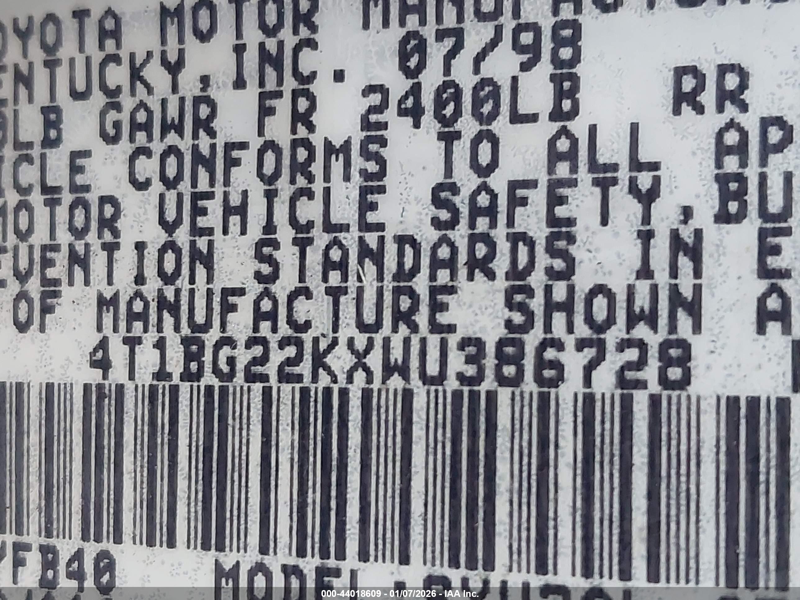 TOYOTA CAMRY image 9