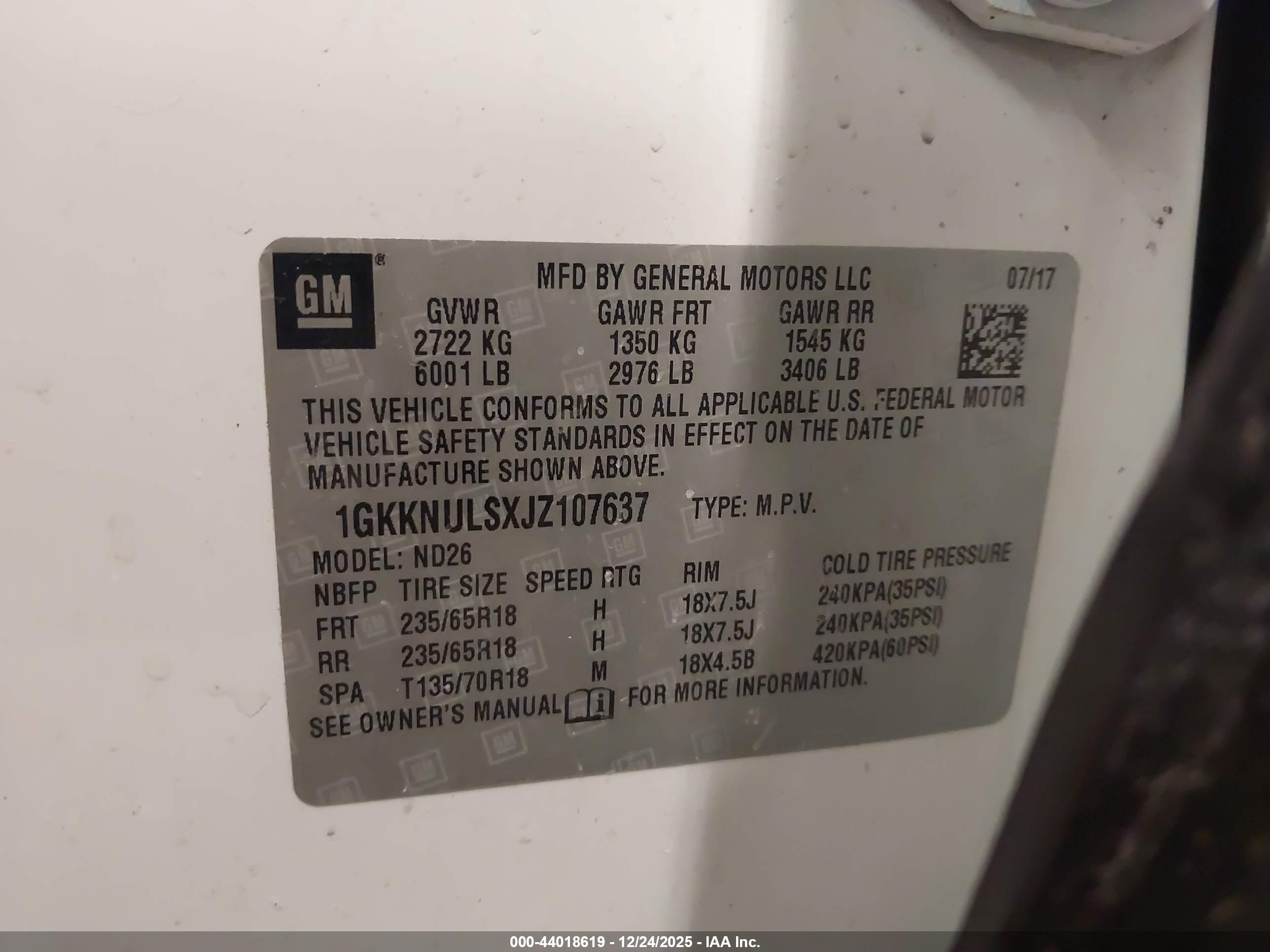 GMC ACADIA image 9