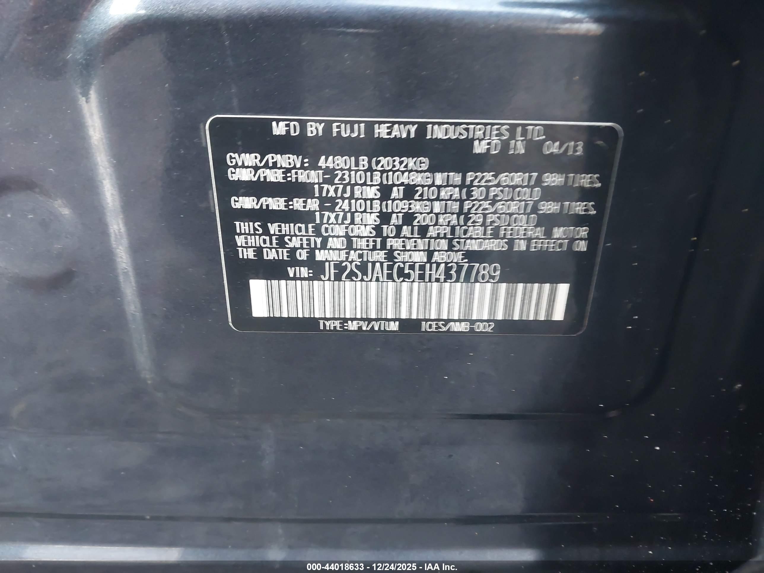 SUBARU FORESTER image 9