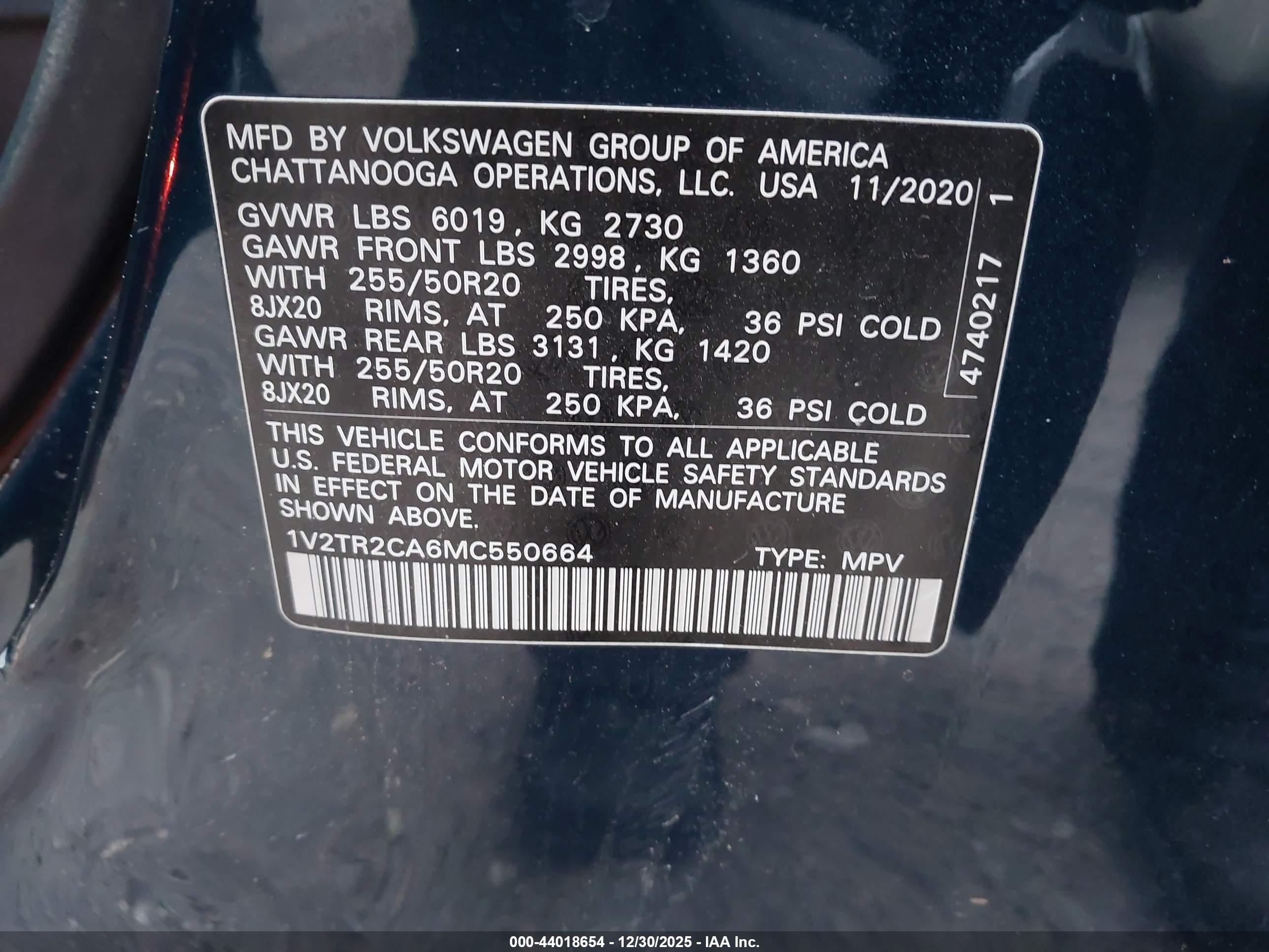 VOLKSWAGEN ATLAS image 9