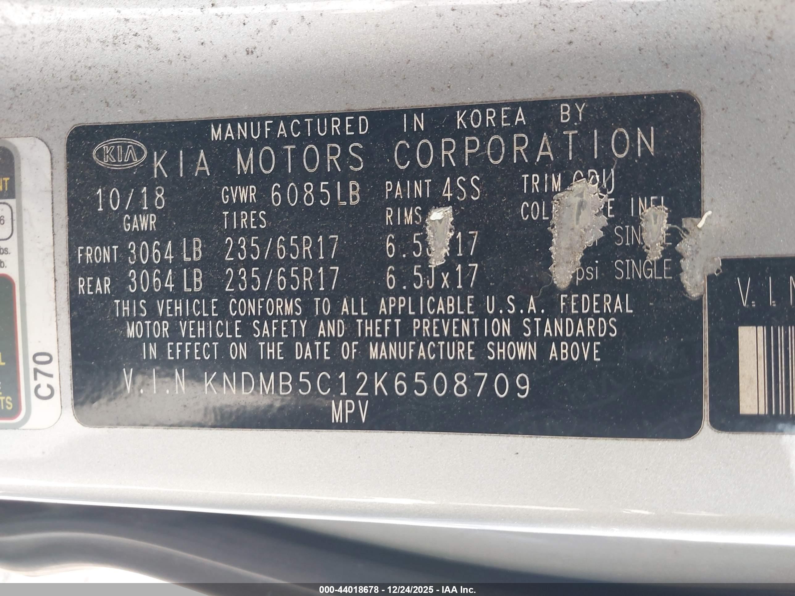 KIA SEDONA image 9