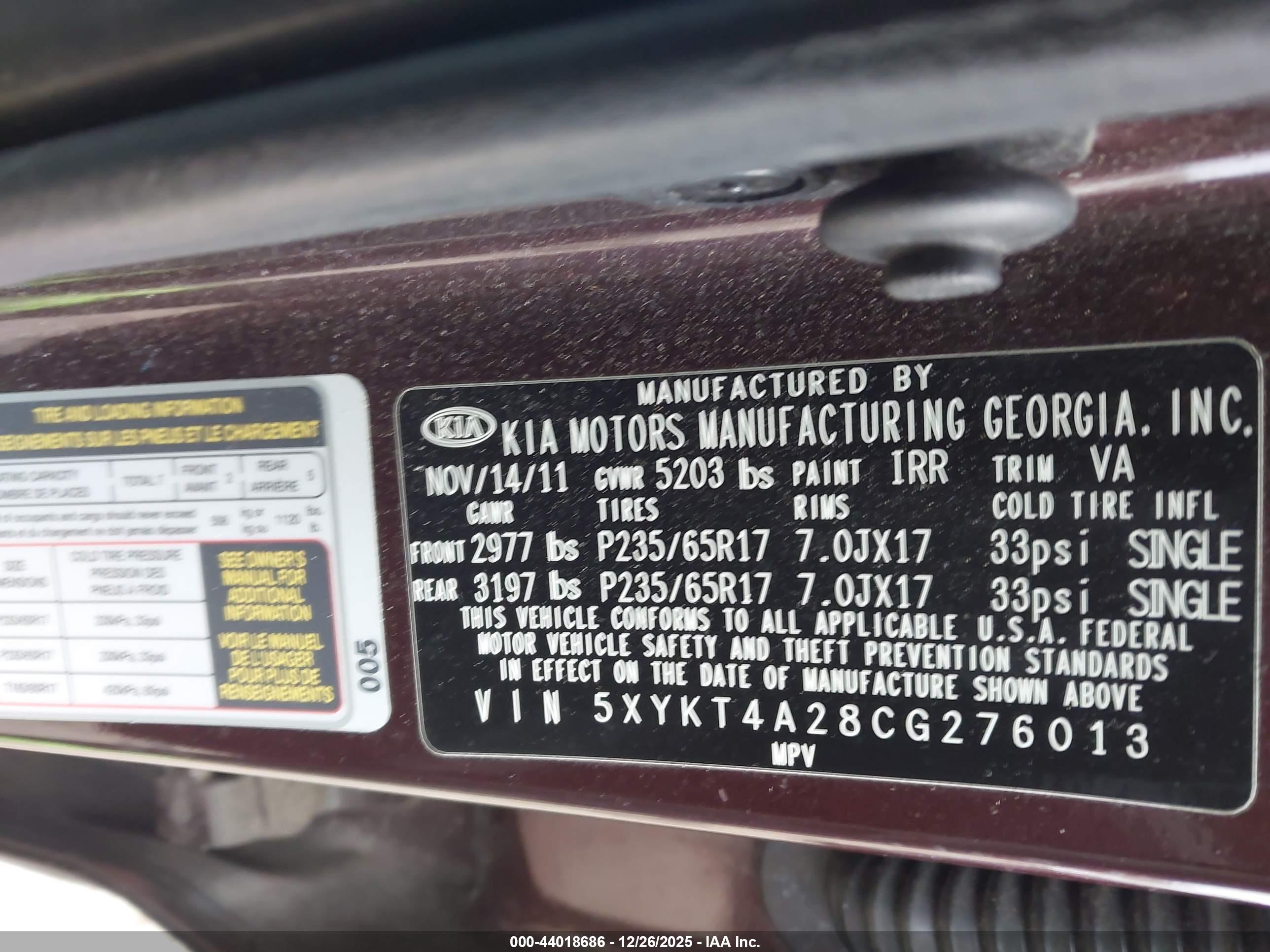 KIA SORENTO image 9