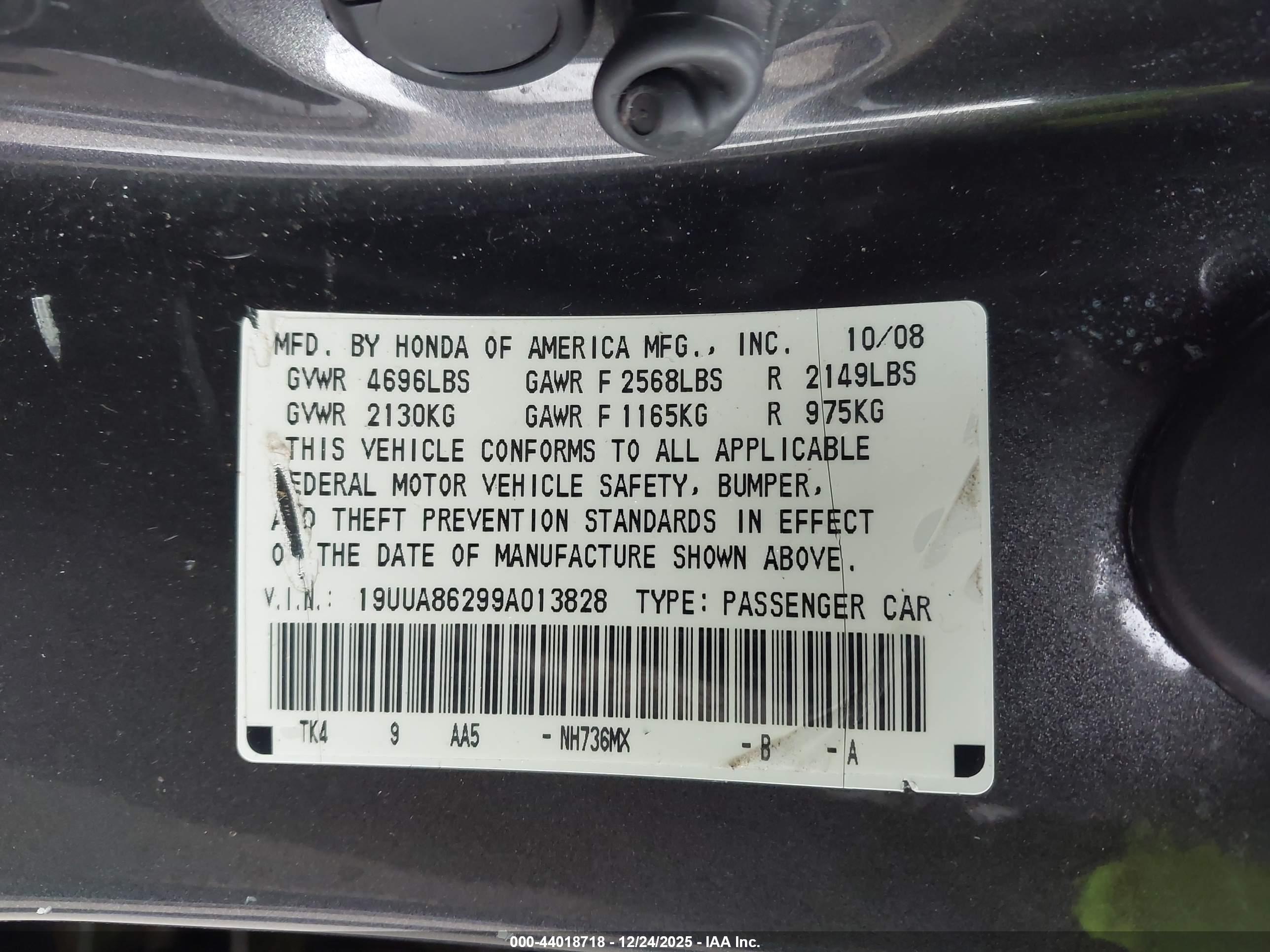 ACURA TL image 9