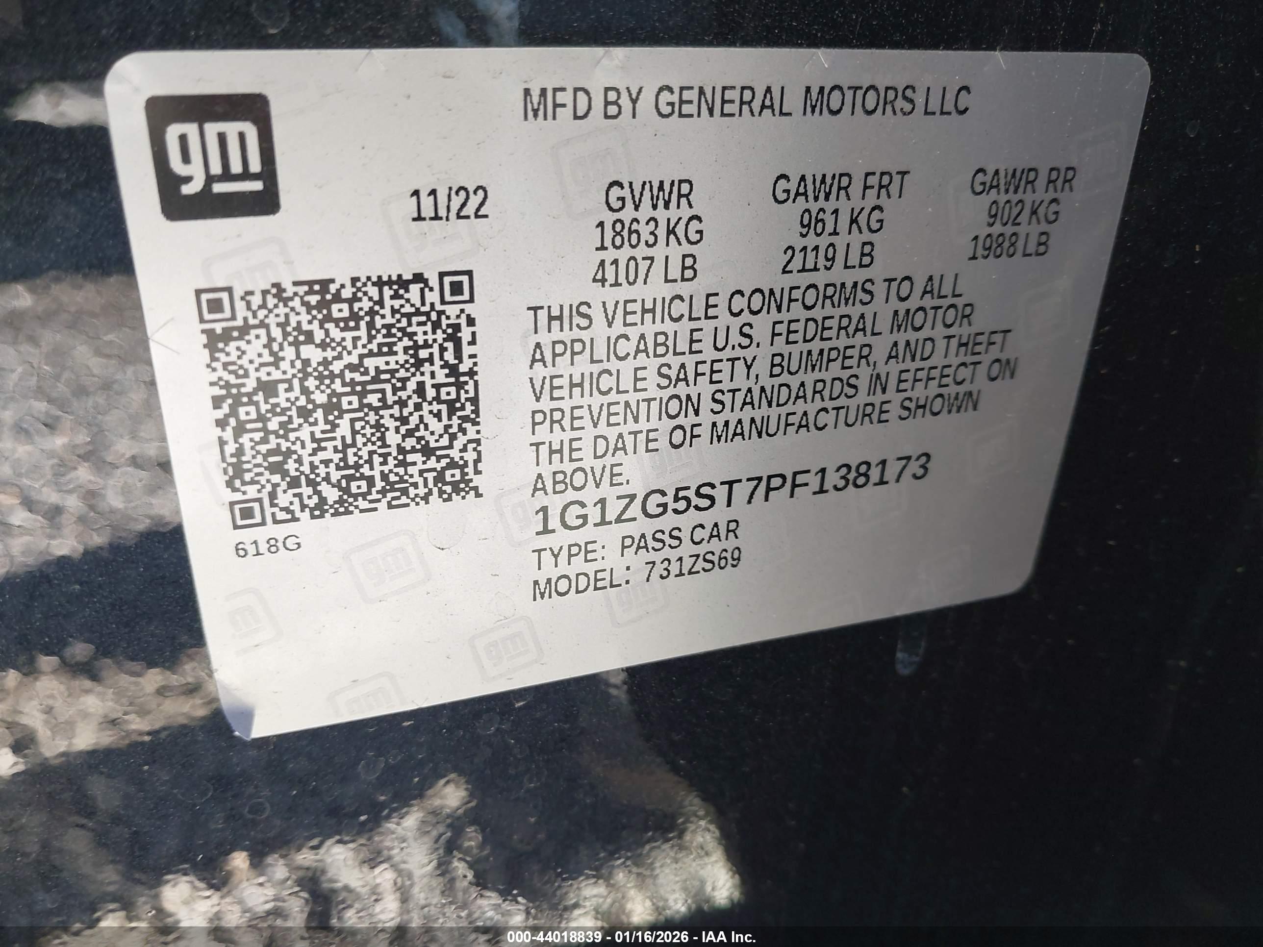 CHEVROLET MALIBU image 9