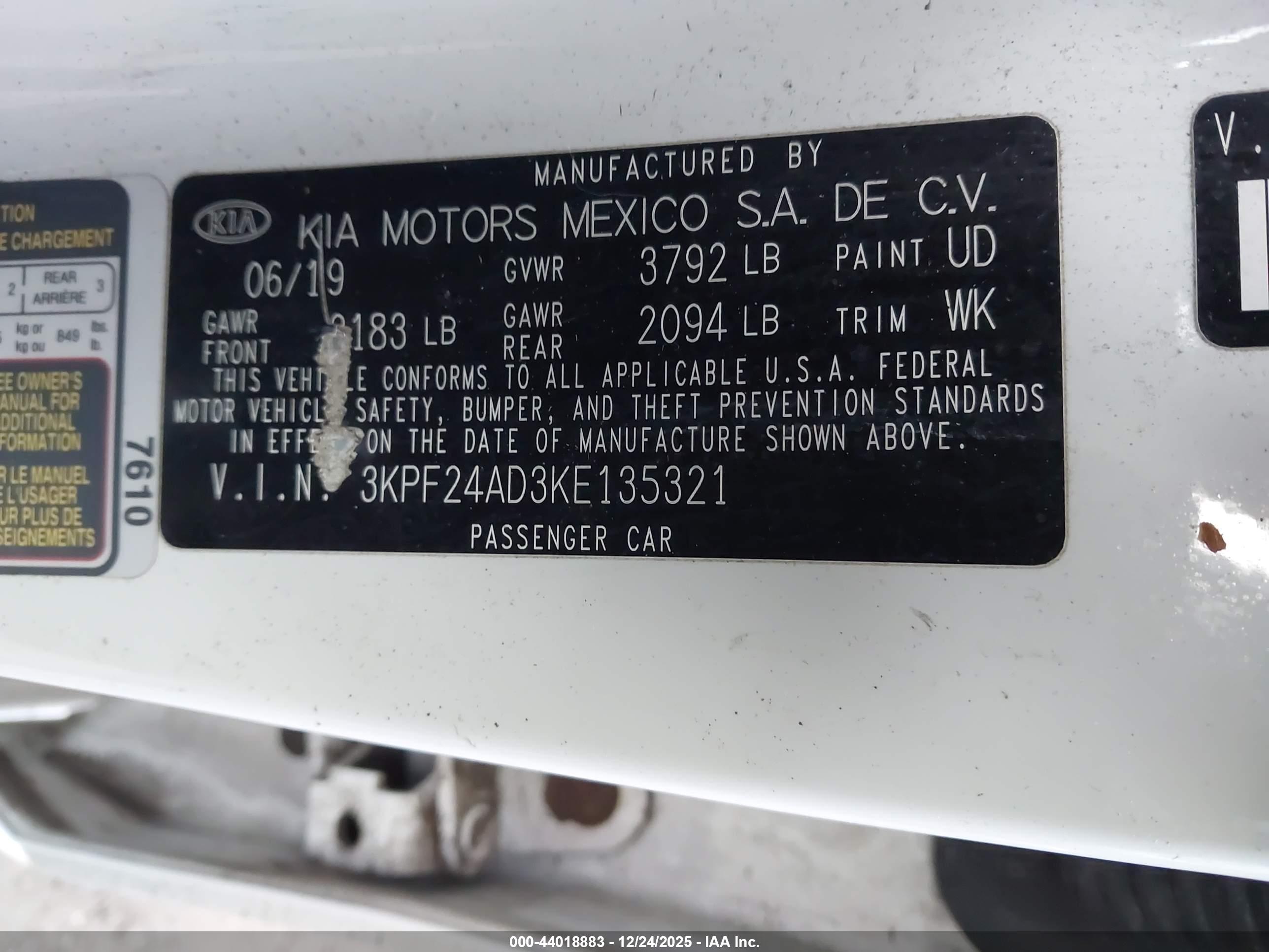 KIA FORTE image 9