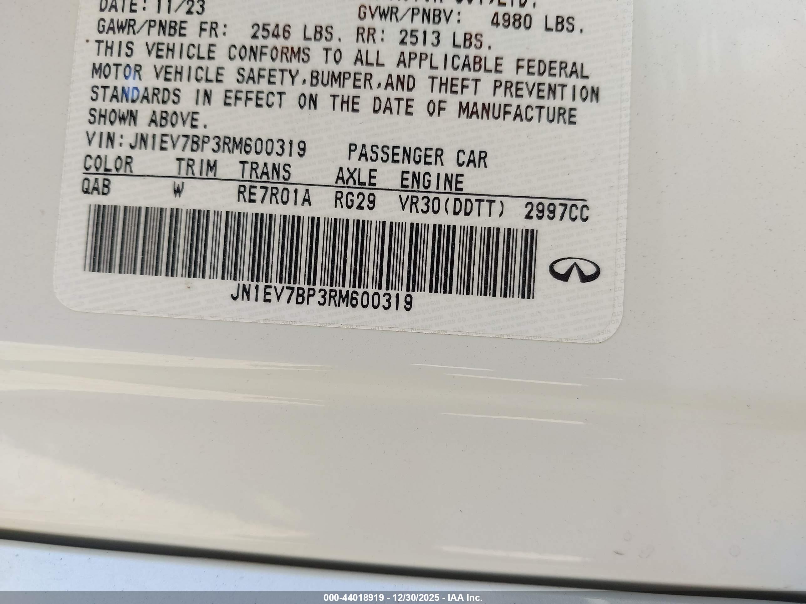 INFINITI Q50 image 9