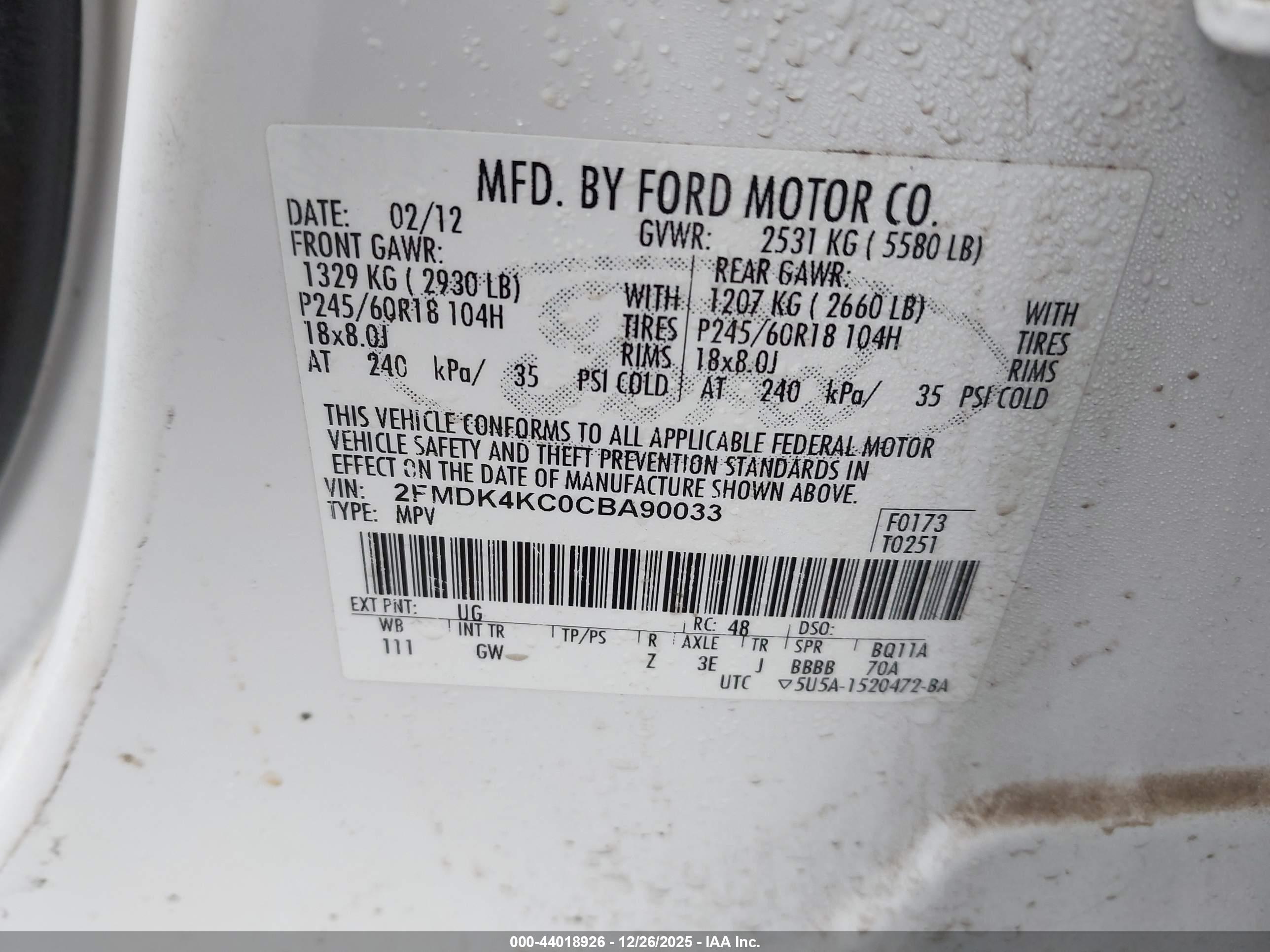 FORD EDGE image 9