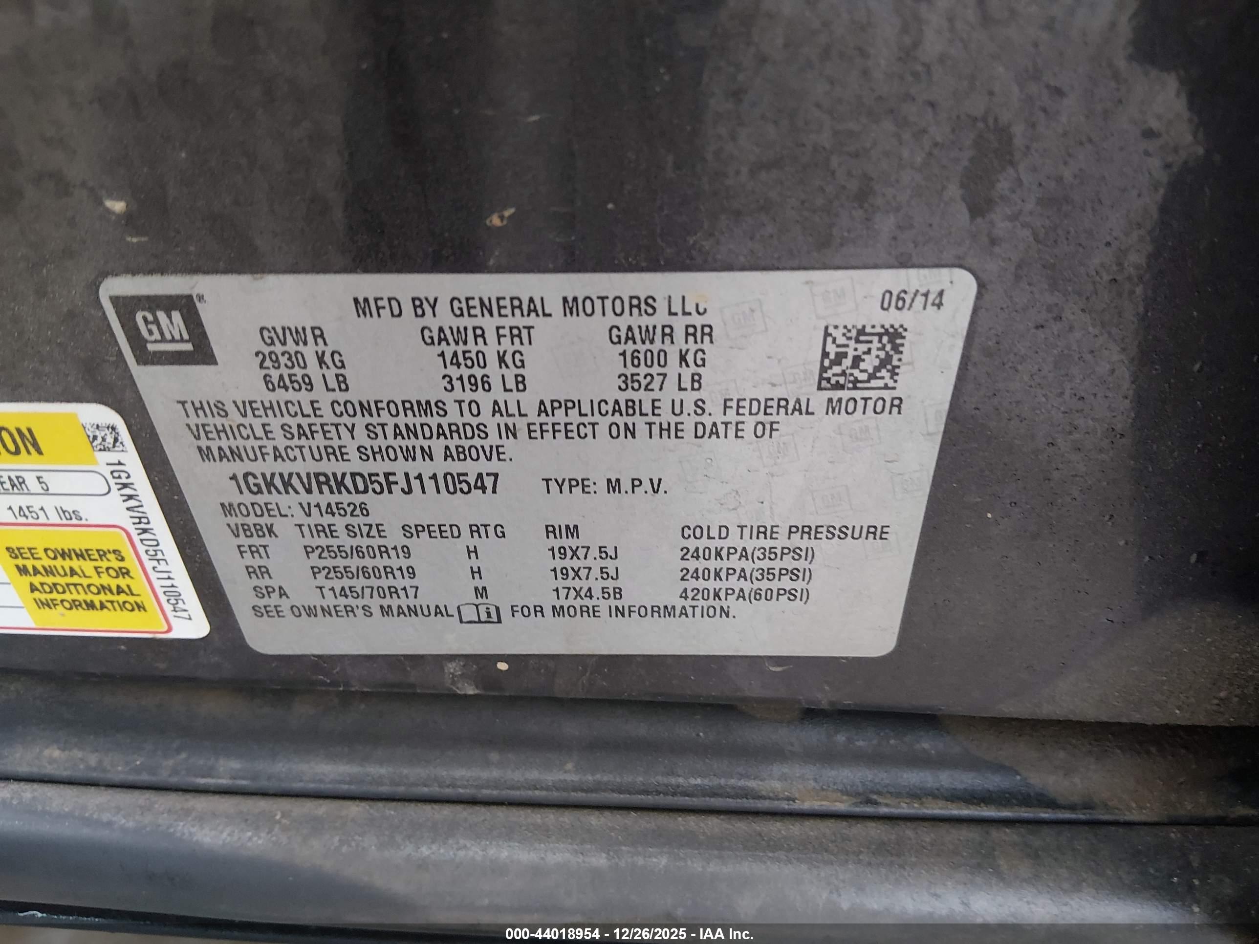 GMC ACADIA image 9