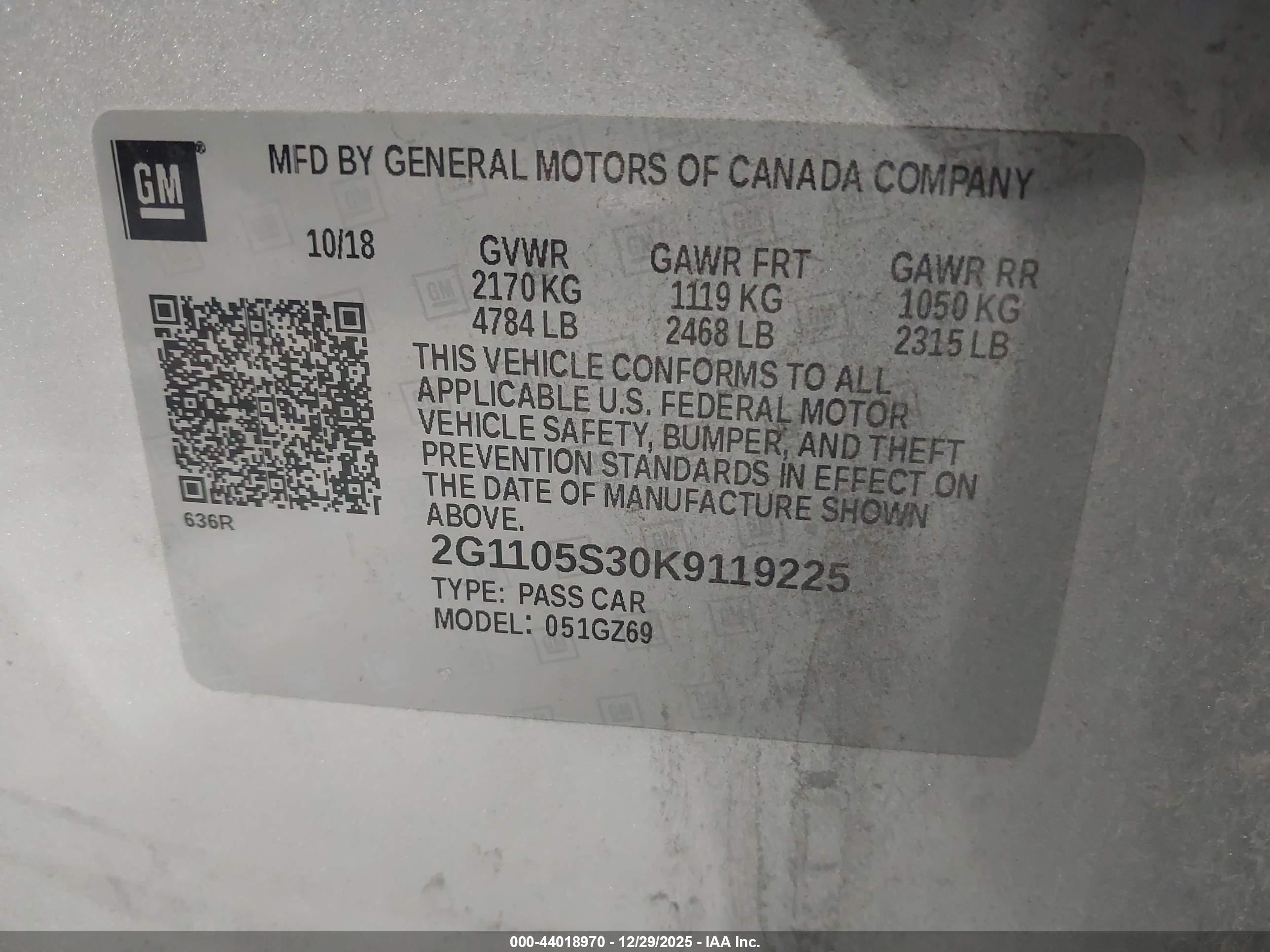 CHEVROLET IMPALA image 9