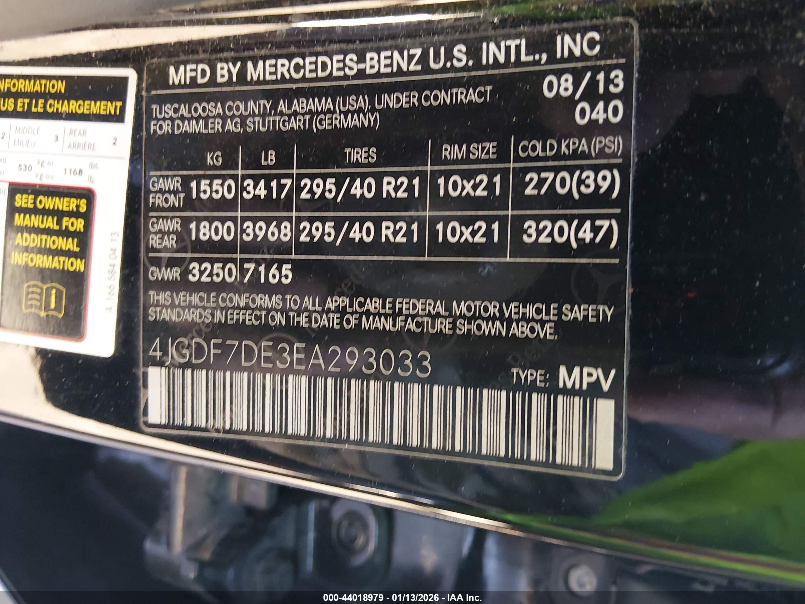 MERCEDES-BENZ GL image 9