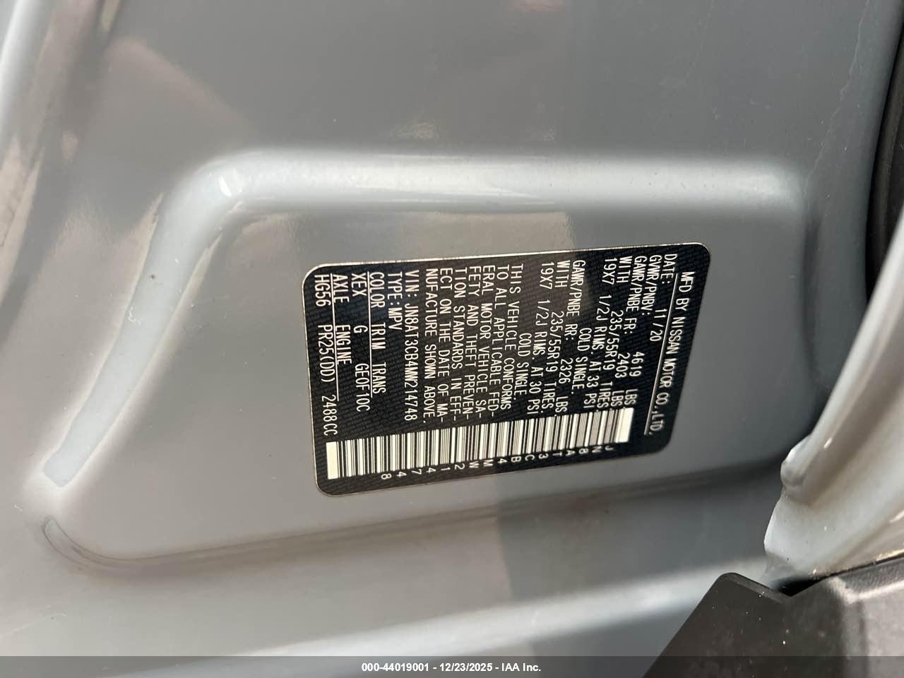 NISSAN ROGUE image 9