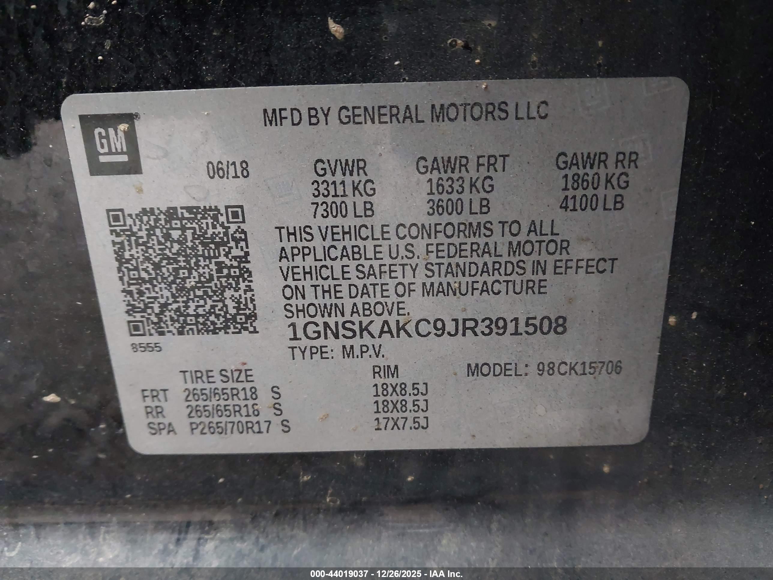 CHEVROLET TAHOE image 9
