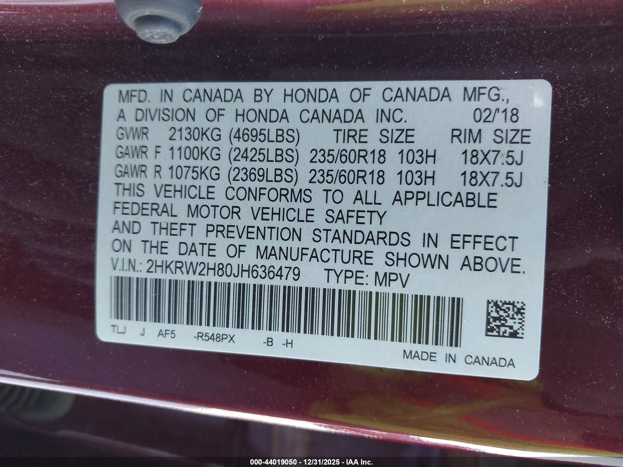 HONDA CR-V image 9