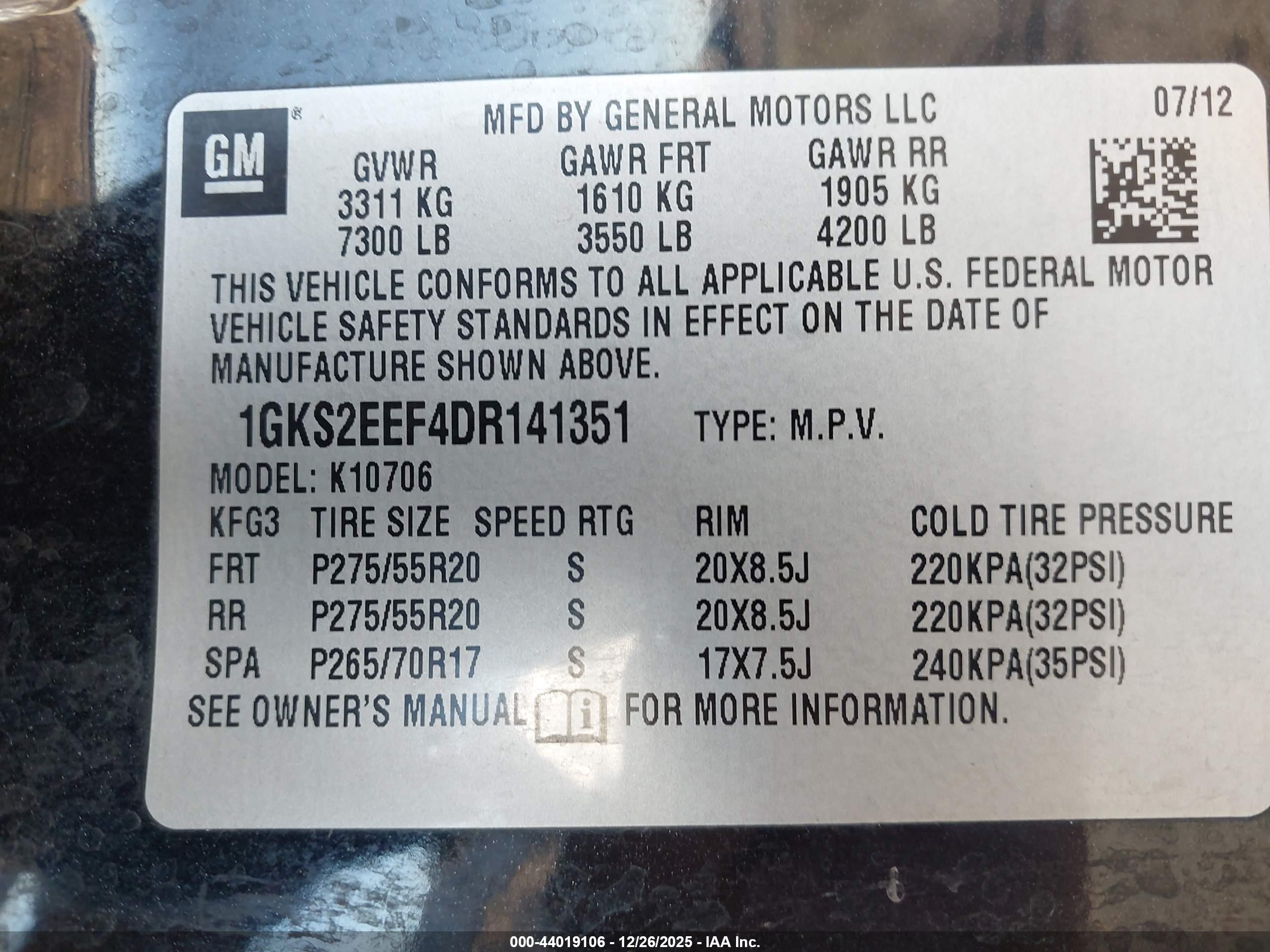 GMC YUKON image 9