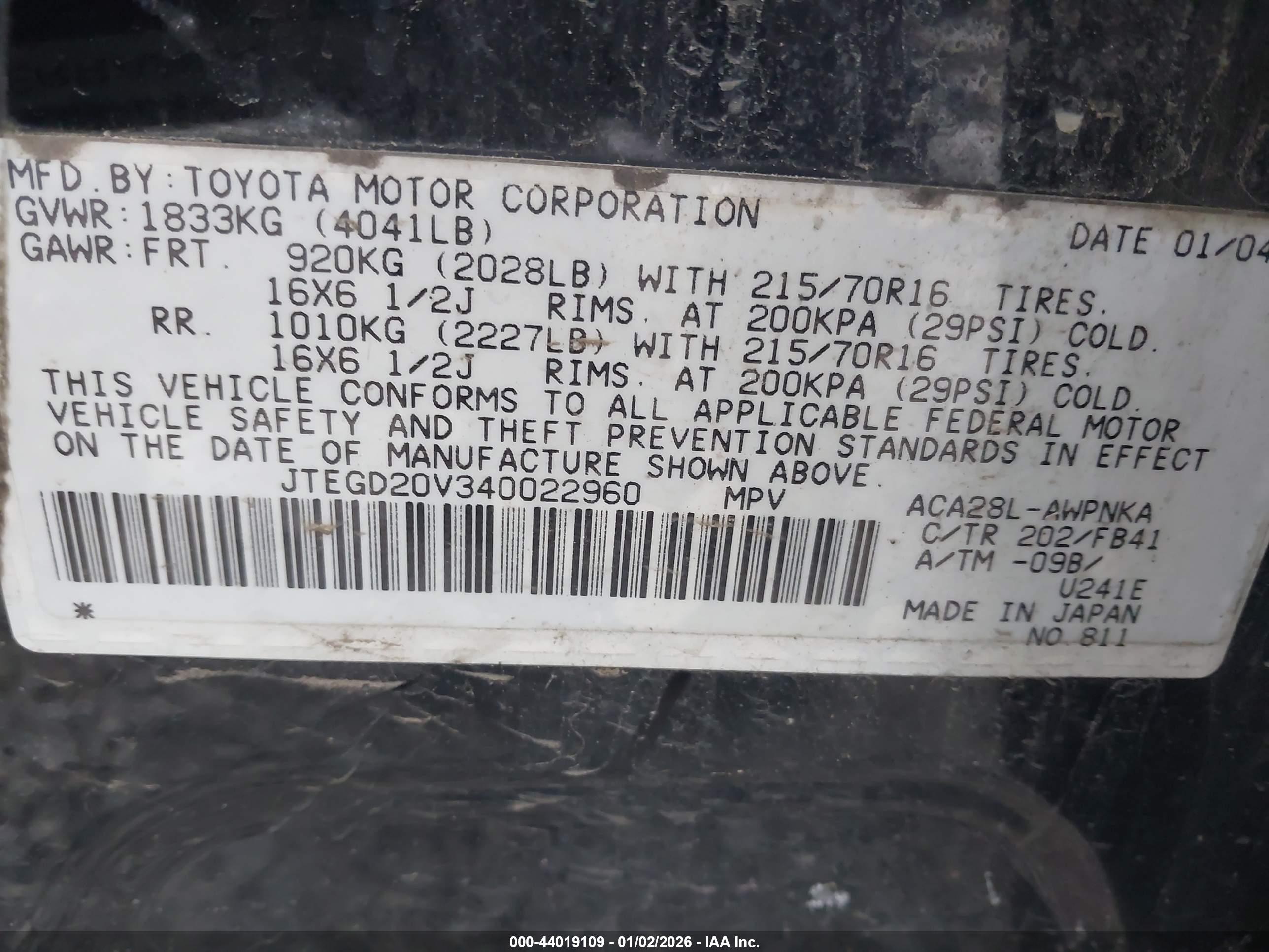TOYOTA RAV4 image 9