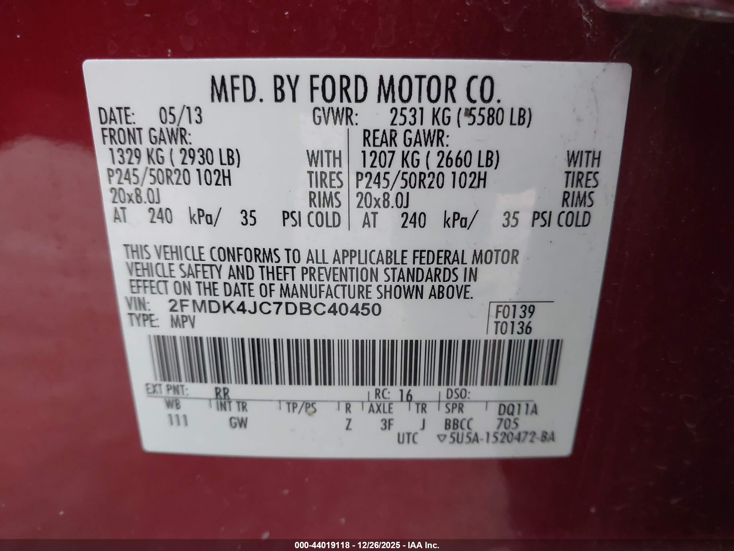 FORD EDGE image 9