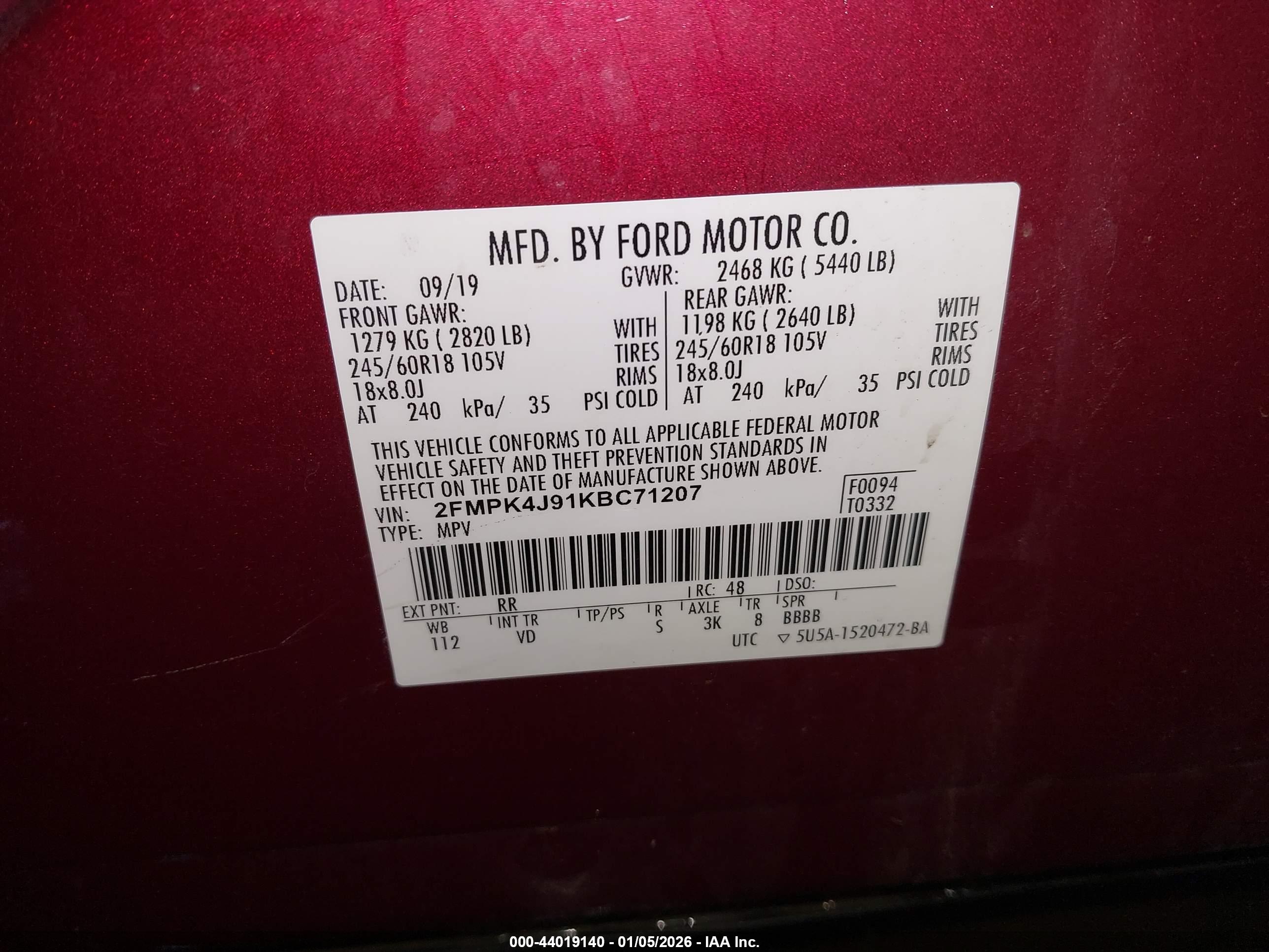 FORD EDGE image 9