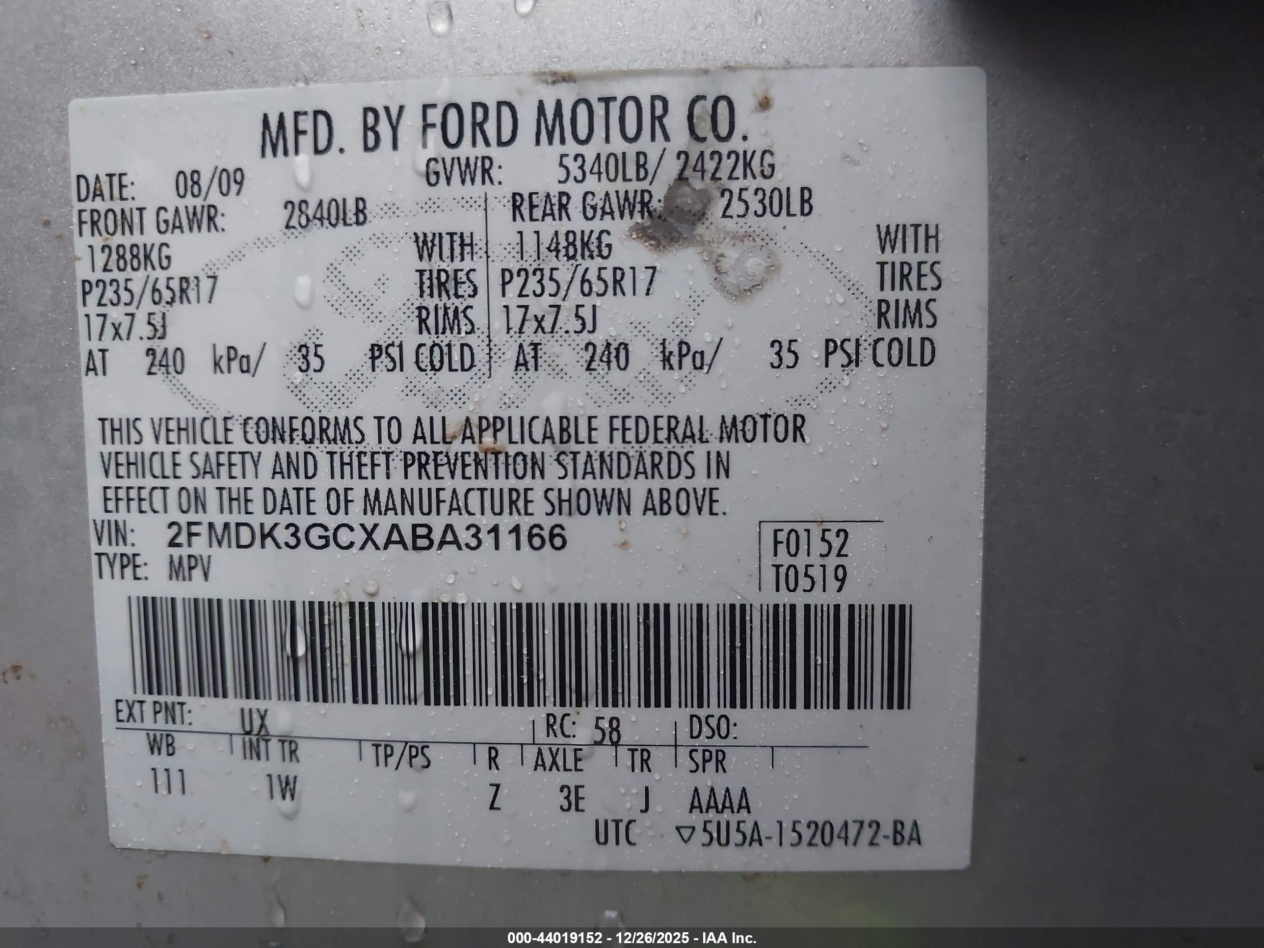 FORD EDGE image 9